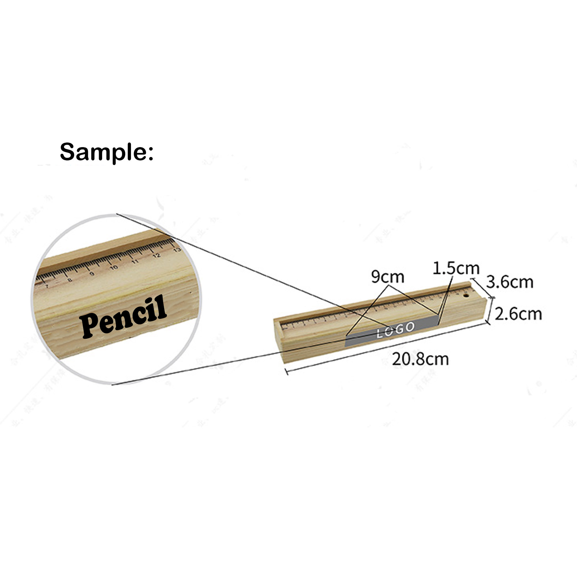 MOQ 10 pcs Art Gift Box With Measuring Guide 4