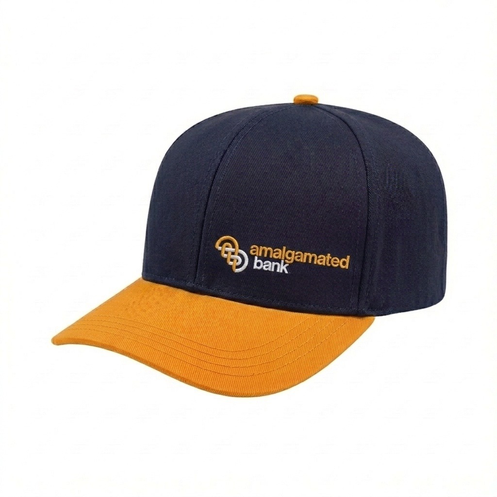 Union/USA Made Two Tone Twill Snapback Prostyle