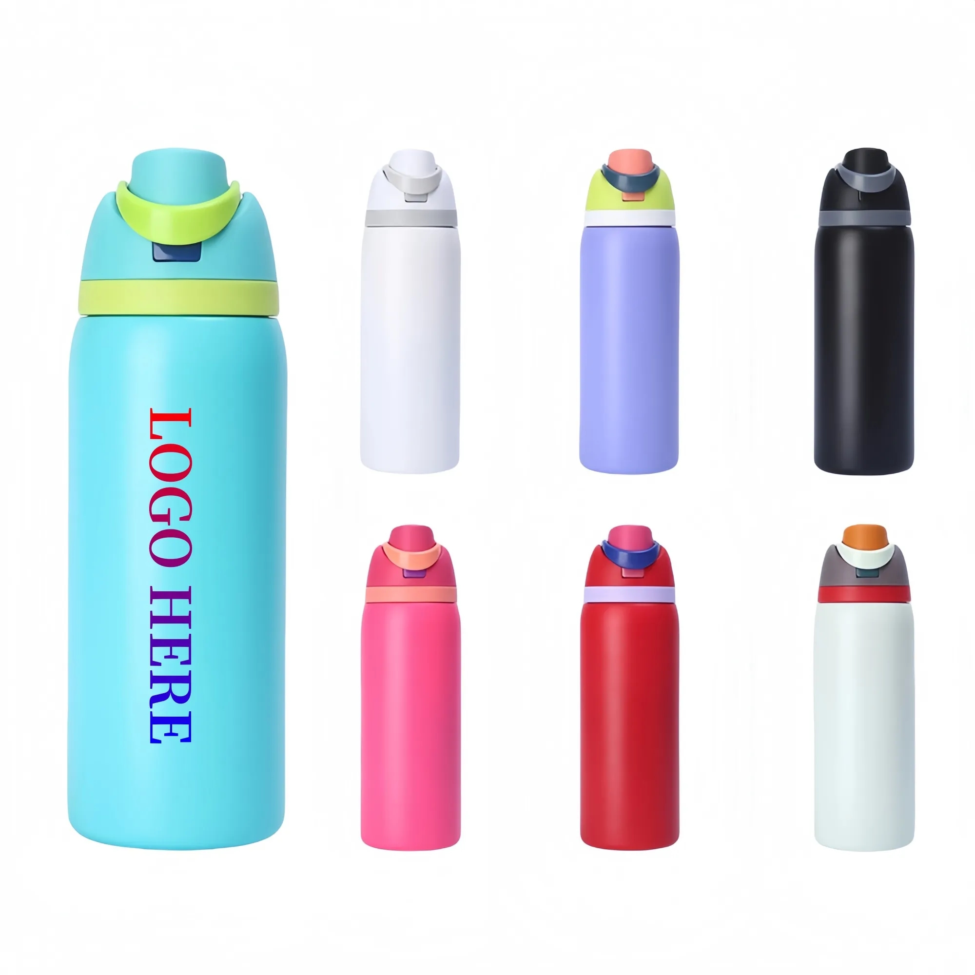 Full Color 32Oz Insulated Stainless Steel Water Bottle 15