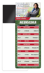 Magna-Card Business Card Magnet Football Schedules (3.5x9)