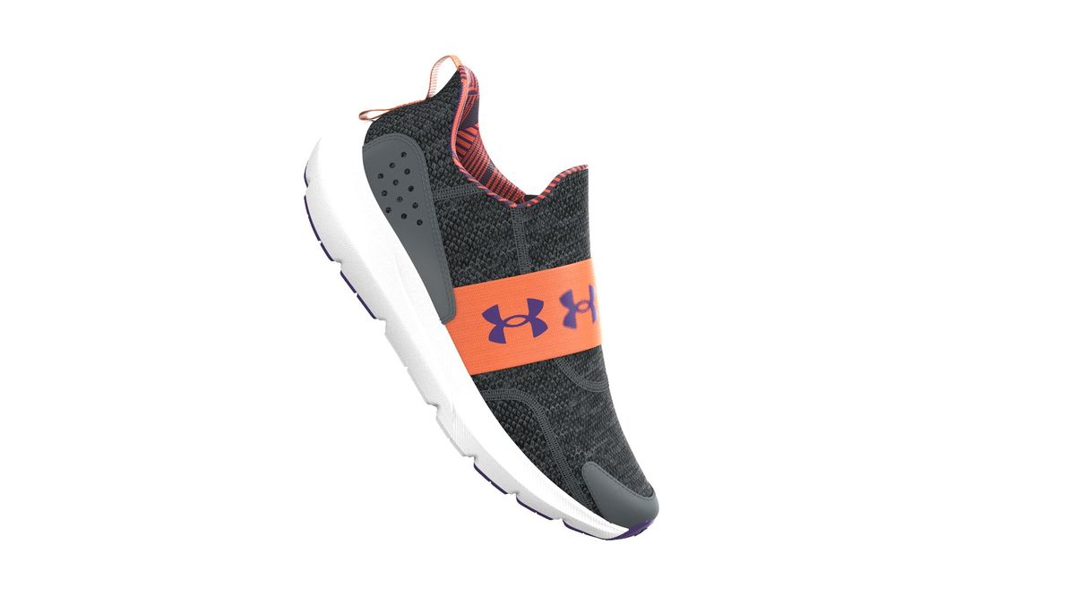 Boys' Grade School UA Surge 3 Slip Running Shoes 4