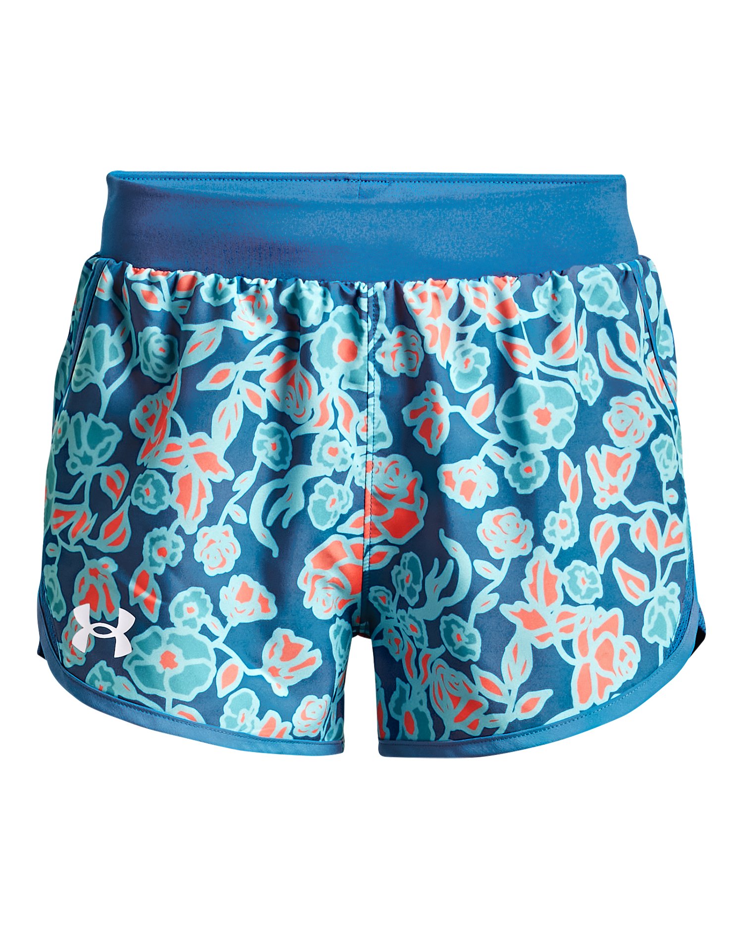 UA Fly-By Printed Girls' Shorts 27