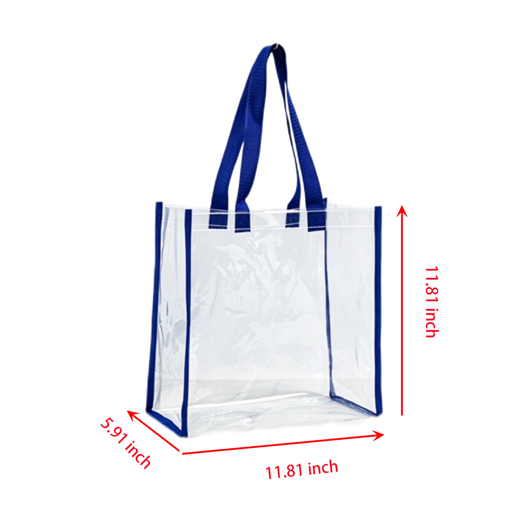 Clear PVC Tote Bag 2