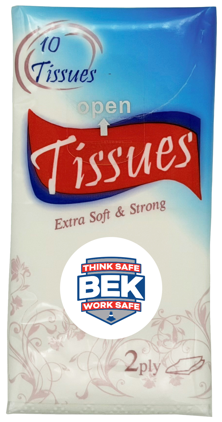 Tissue Pack with Custom Label
