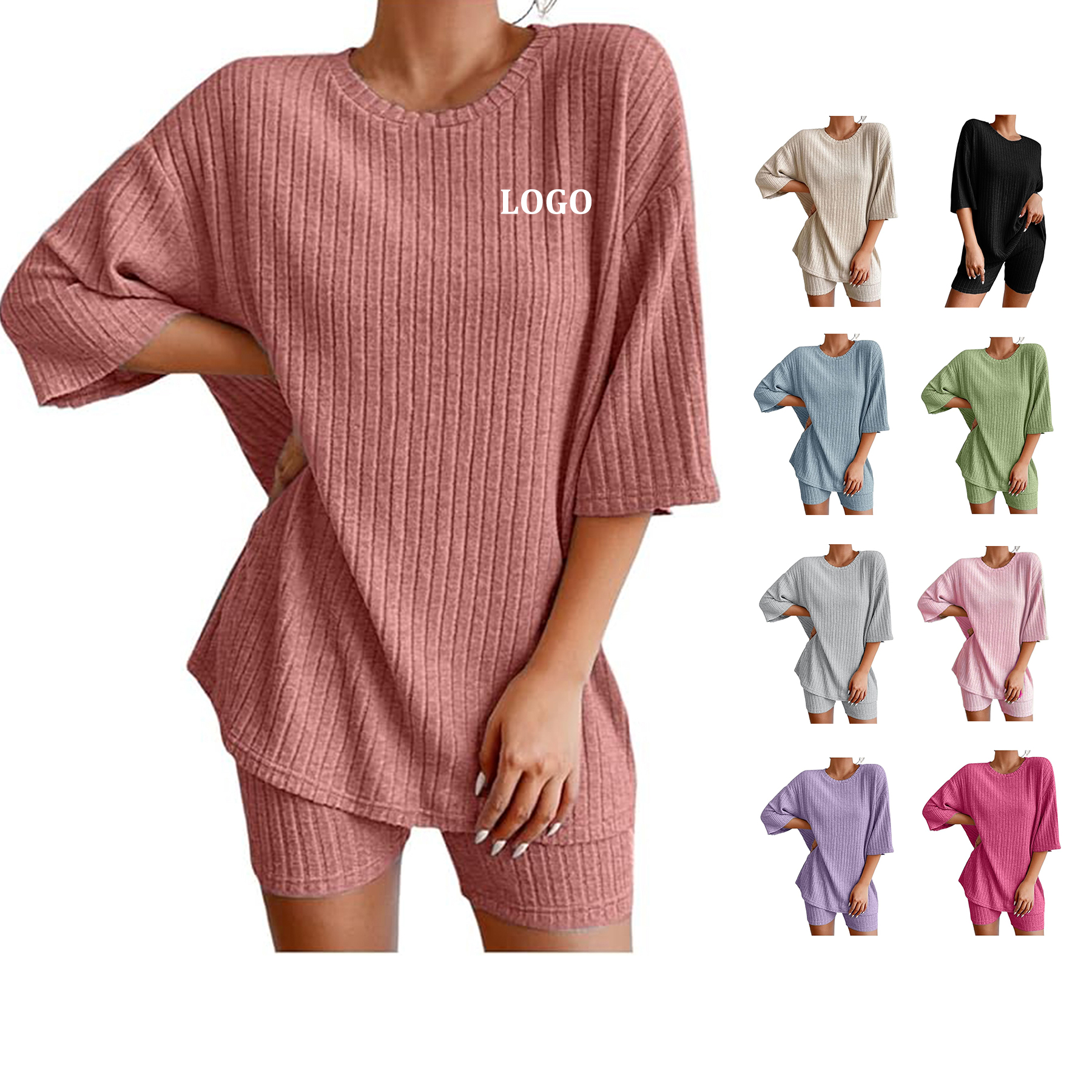 Women Dressy Pajamas Lounge Set 20