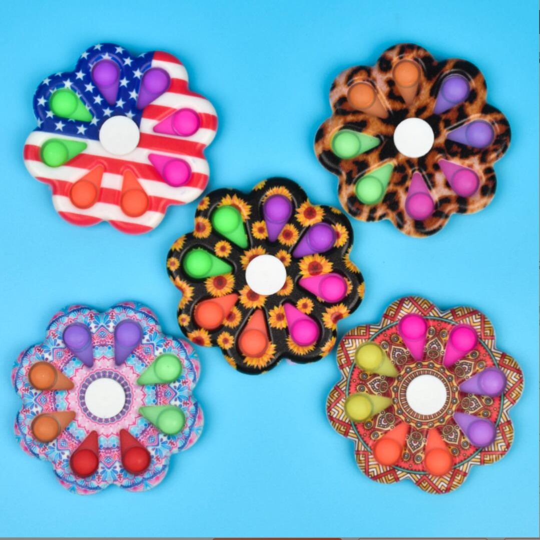 Push Pop Colorful Bubble Sensory Fidget Toy