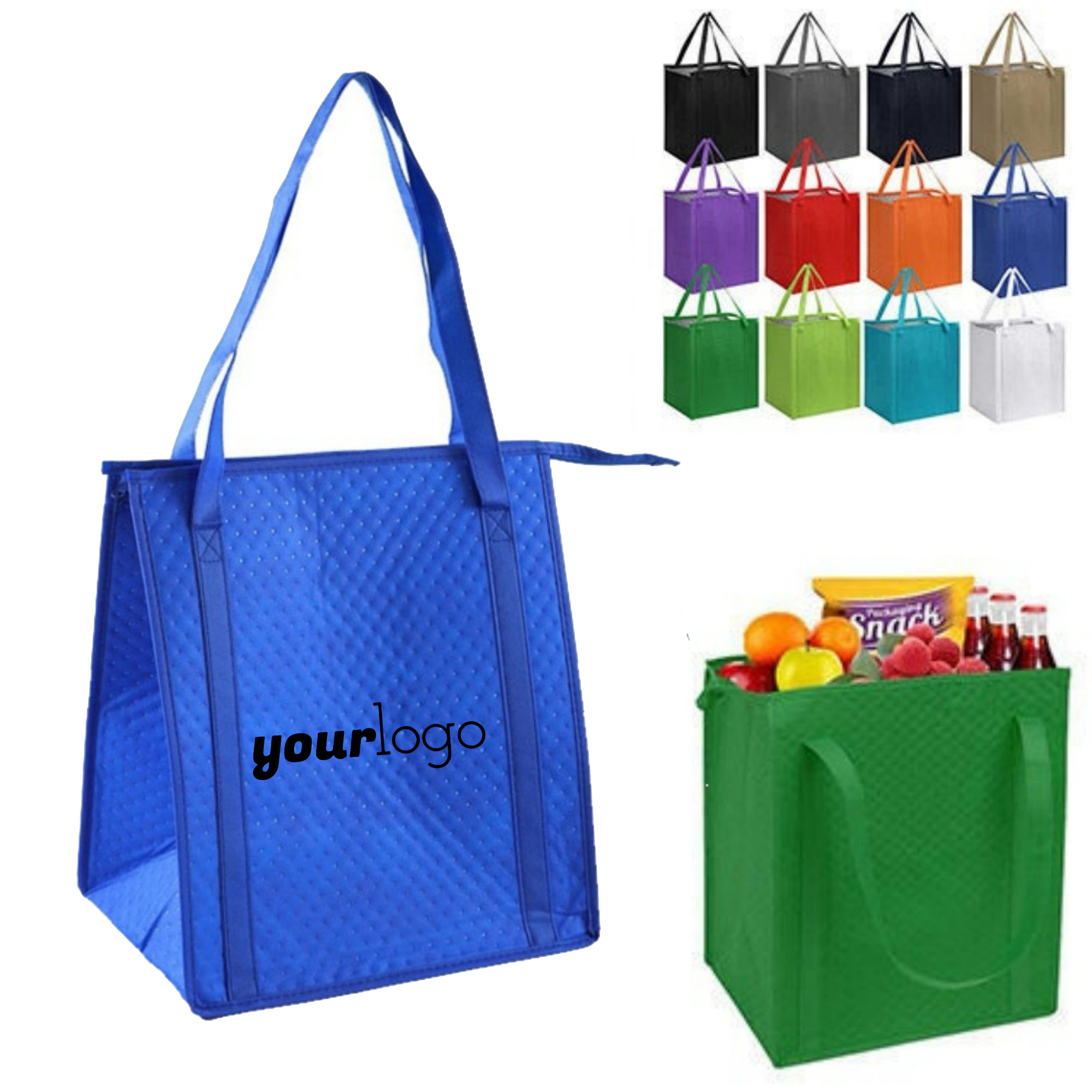 Customizable Insulated Tote Bag