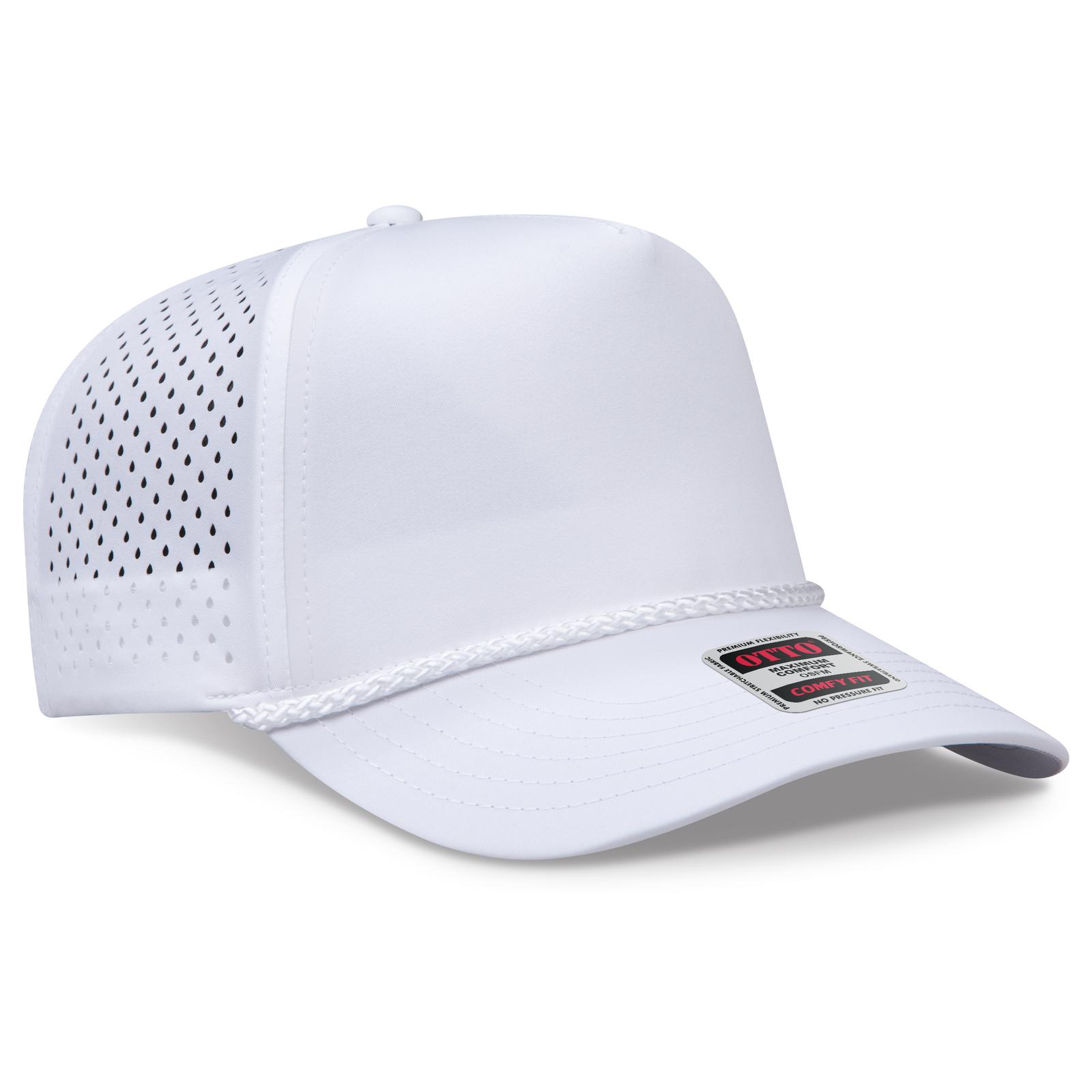 OTTO CAP® OTTO COMFY FIT® 5 Panel Mid Profile Perforated Baseball Cap 6