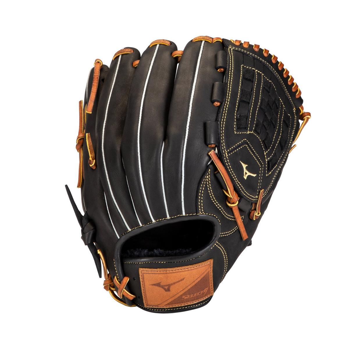 Select 9 Pitcher Baseball Glove 12", Arched Tartan Web, BioSoft Leather, Center Pocket Design 16