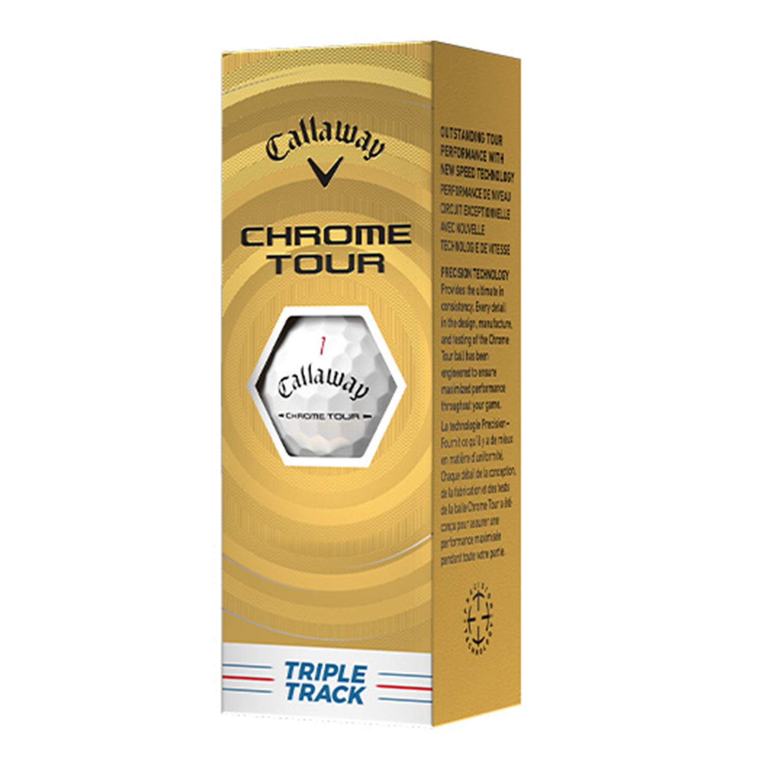 Callaway Chrome Tour Triple Track Golf Balls 12