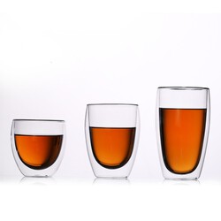High Borosilicate Heat Resistant Glass Water Cup