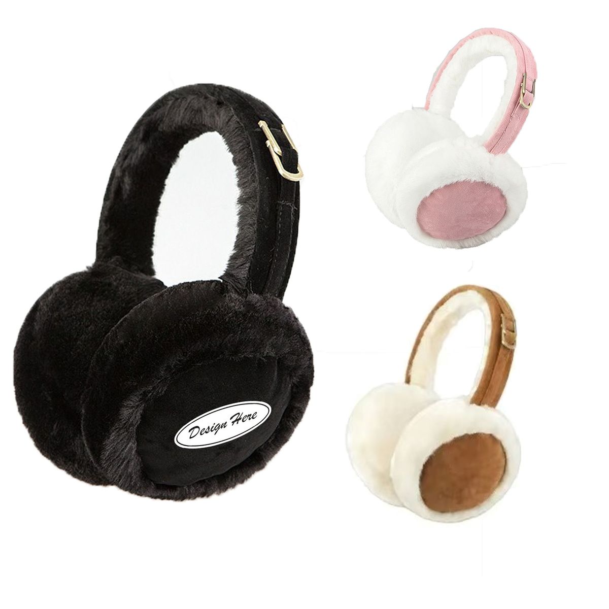 Ultra-Soft Winter Plush Earmuffs for Maximum Warmth & Comfort