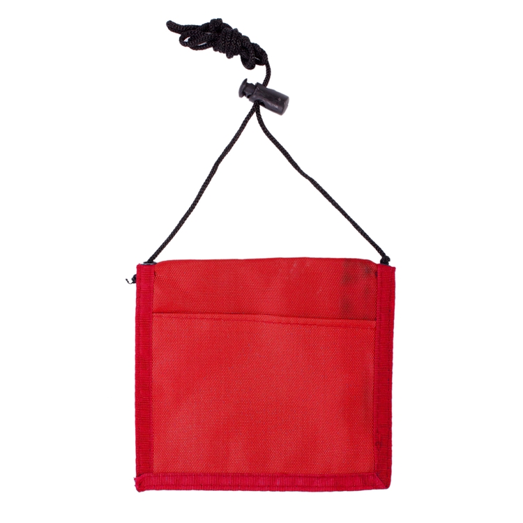 210D Nylon Bi-Fold Neck Wallet Badge Holders -Close out 28