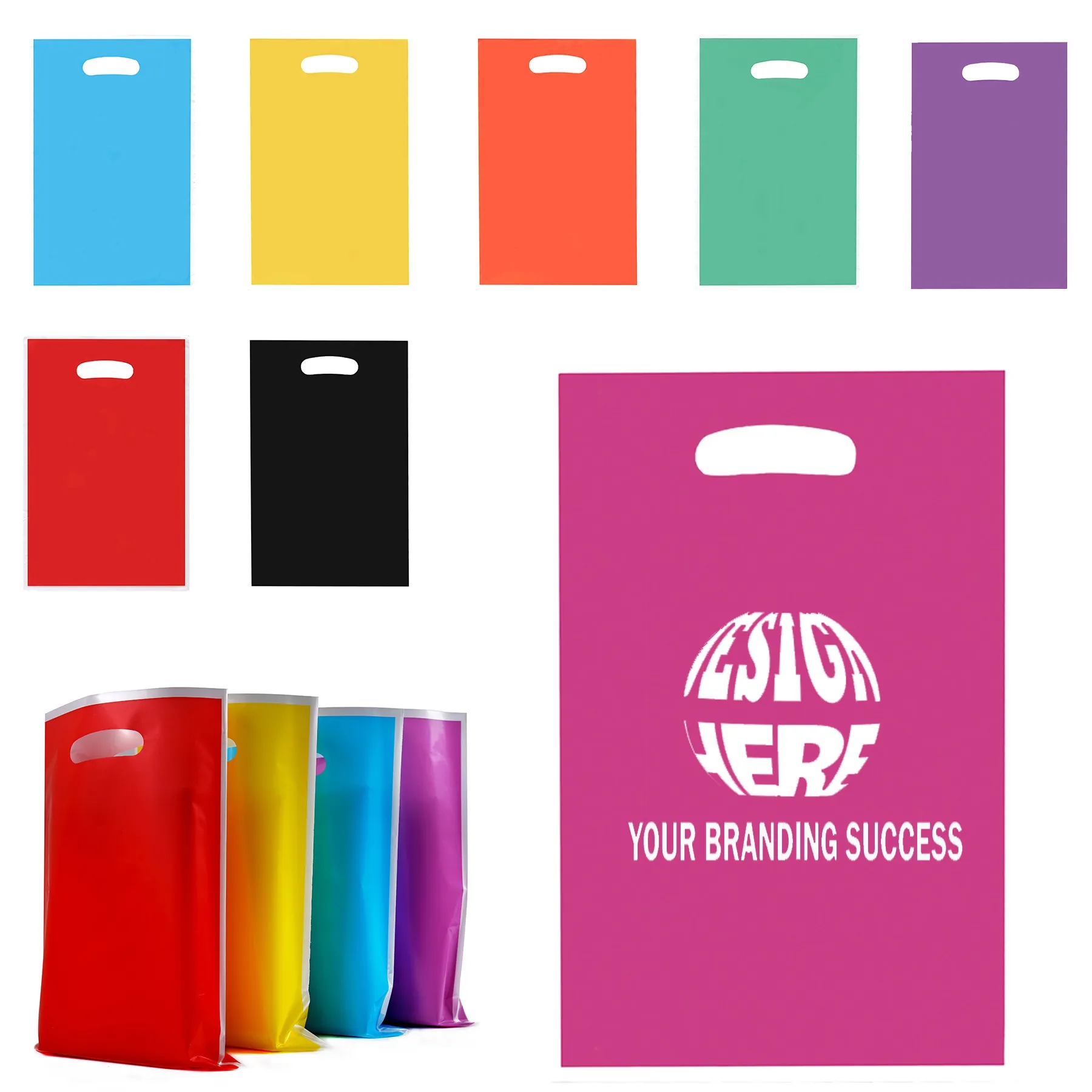 Plastic Shopping Merchandise Gift Bag 23