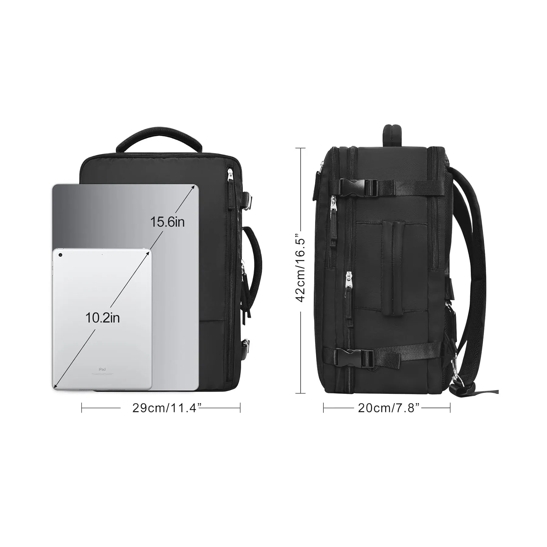 Carry On Backpack for Men and Women 28
