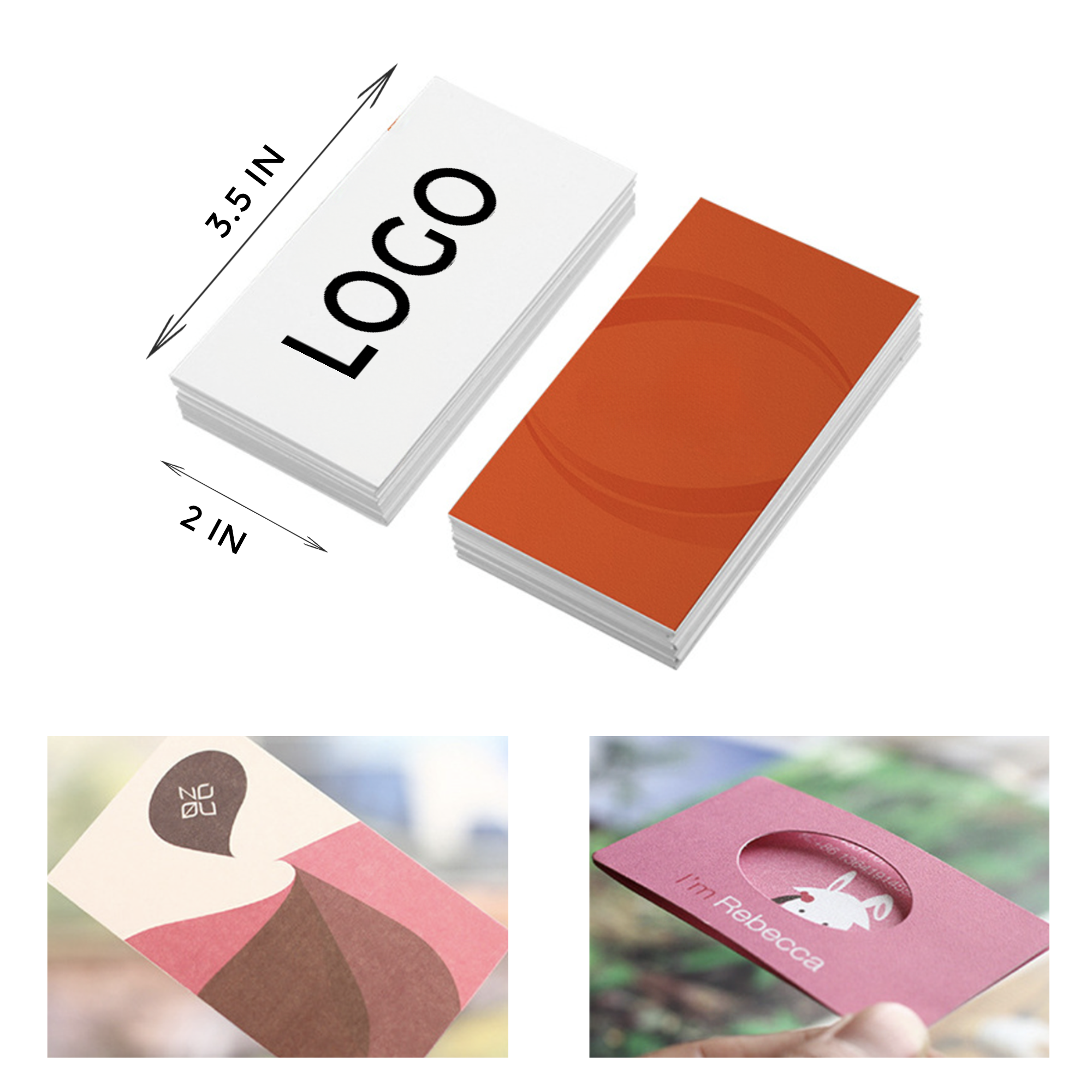 Stylish Coated Paper Business Card