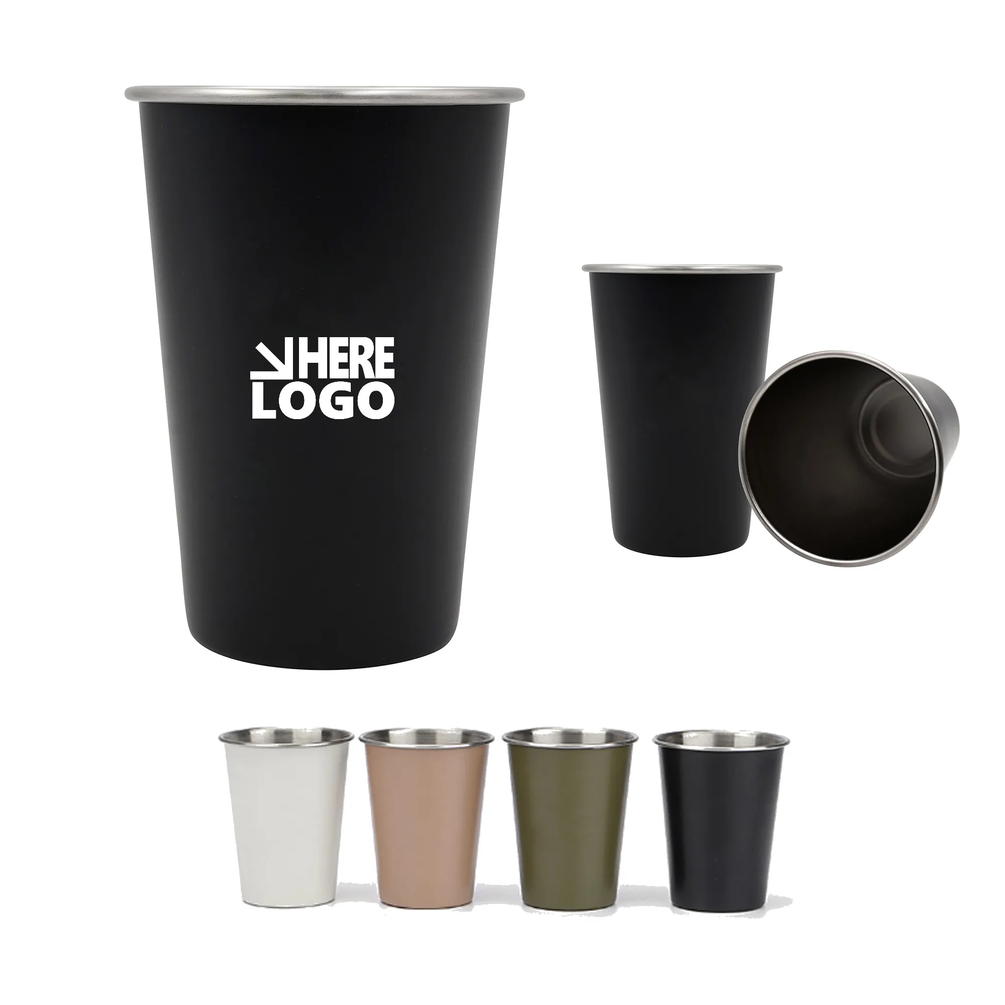 12oz Stainless Steel Outdoor Camping Cup 9