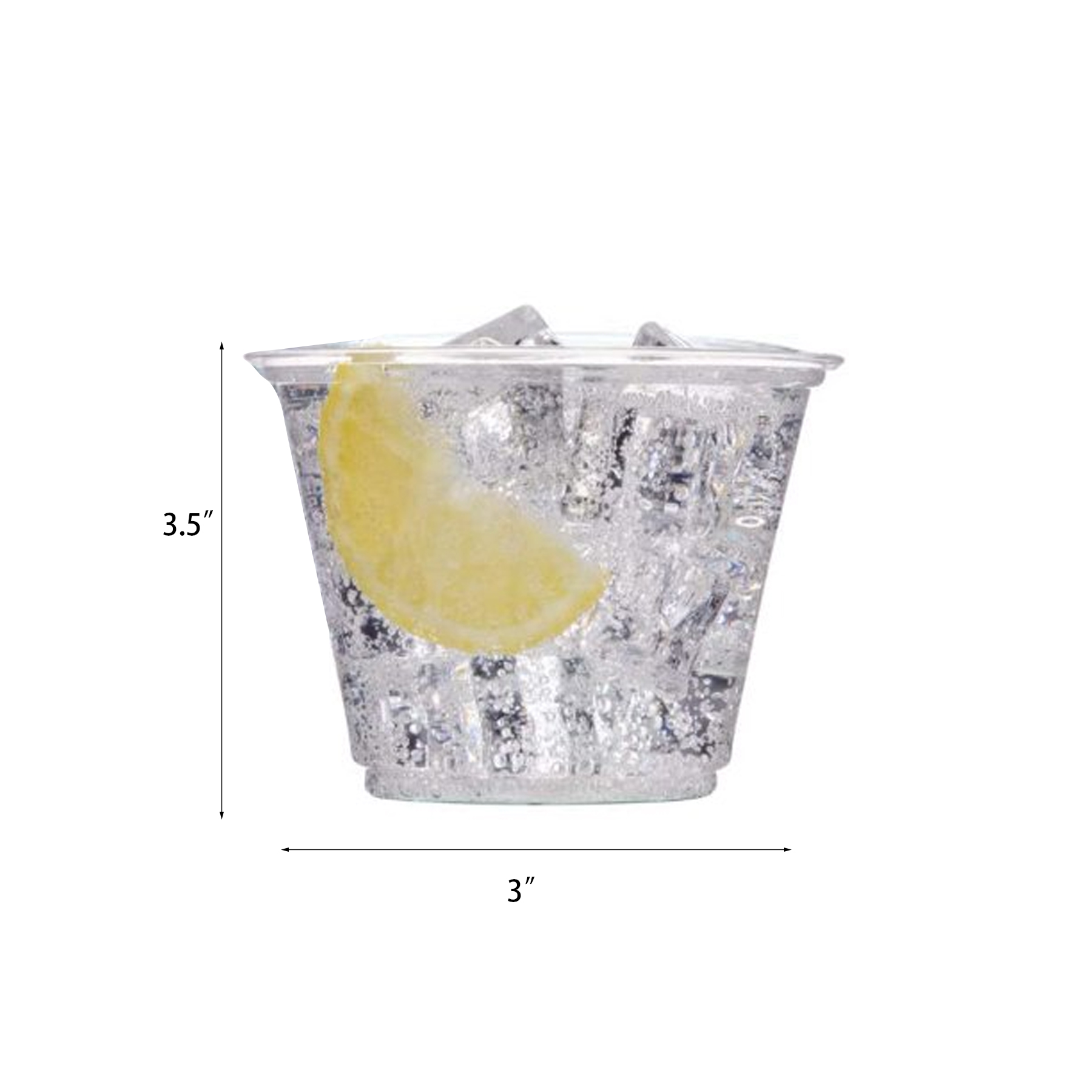 Clear Soft Plastic Cup - 8 oz. 7