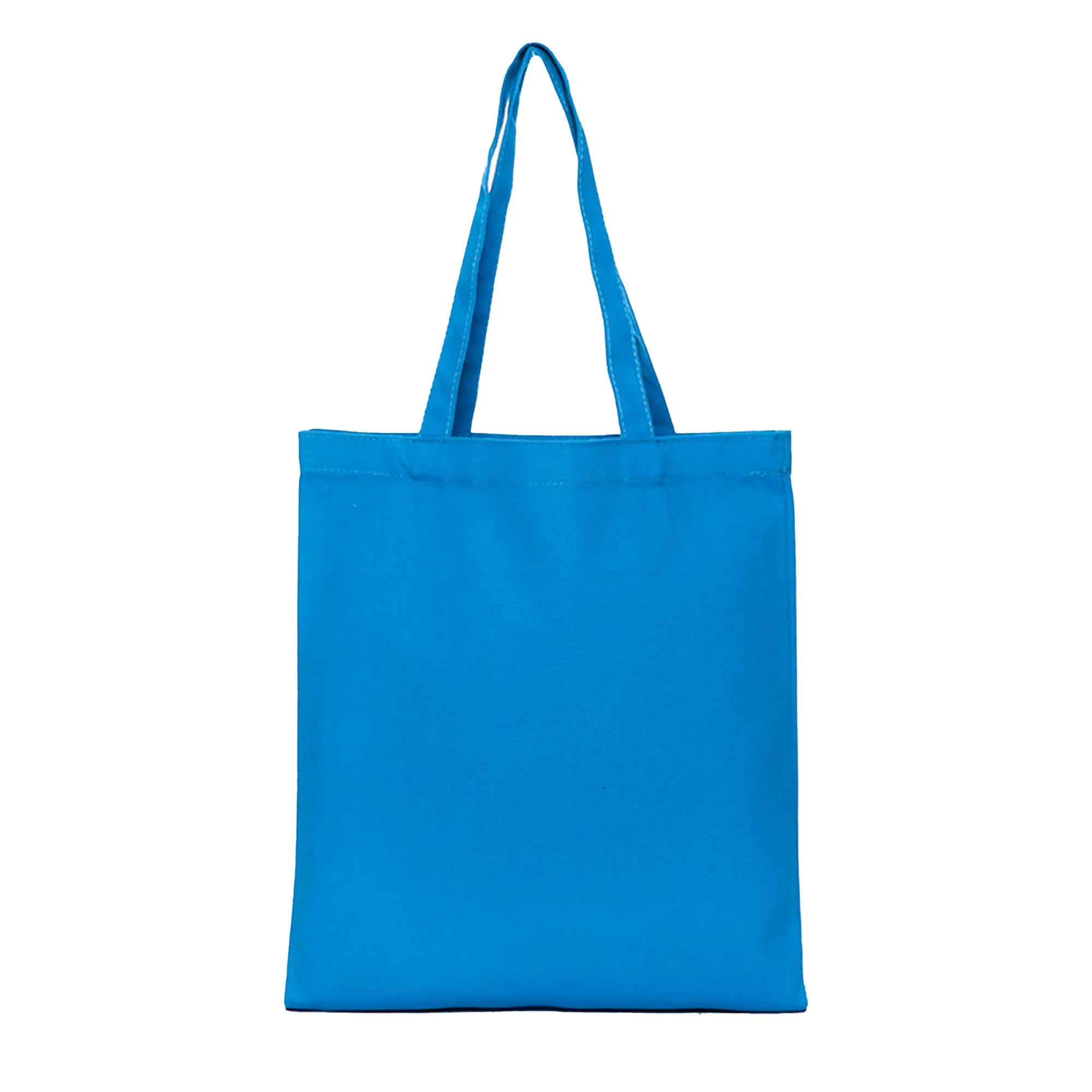 MOQ 10 Polyester Cotton Solid Color Hand-Held Canvas Bag, custom tote bag with logo imprint 33