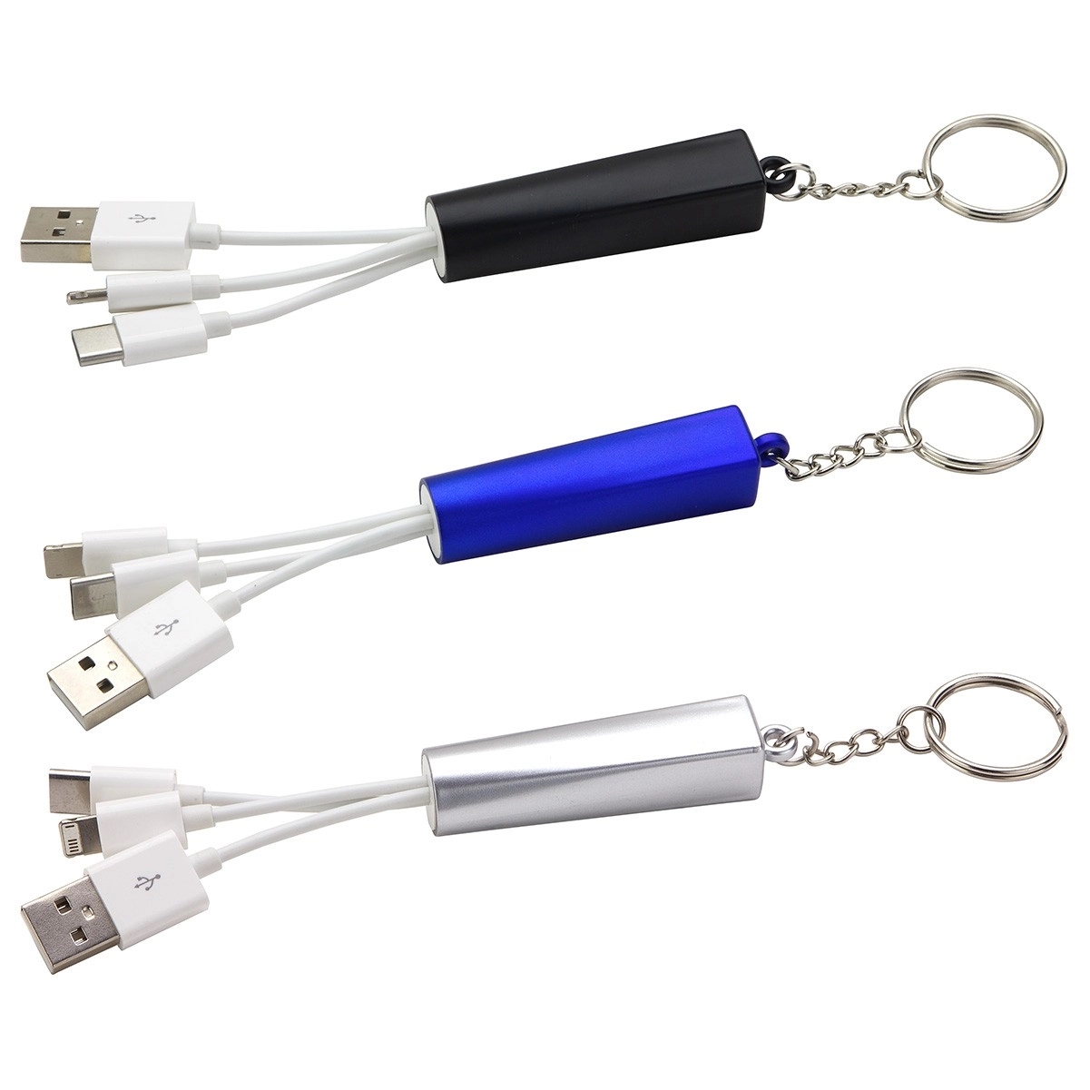 Charging Cable with Keychain