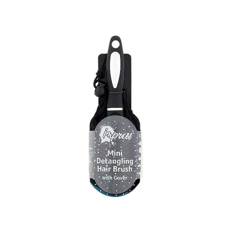Impress Detangling Travel Hair Brush with Cover 3