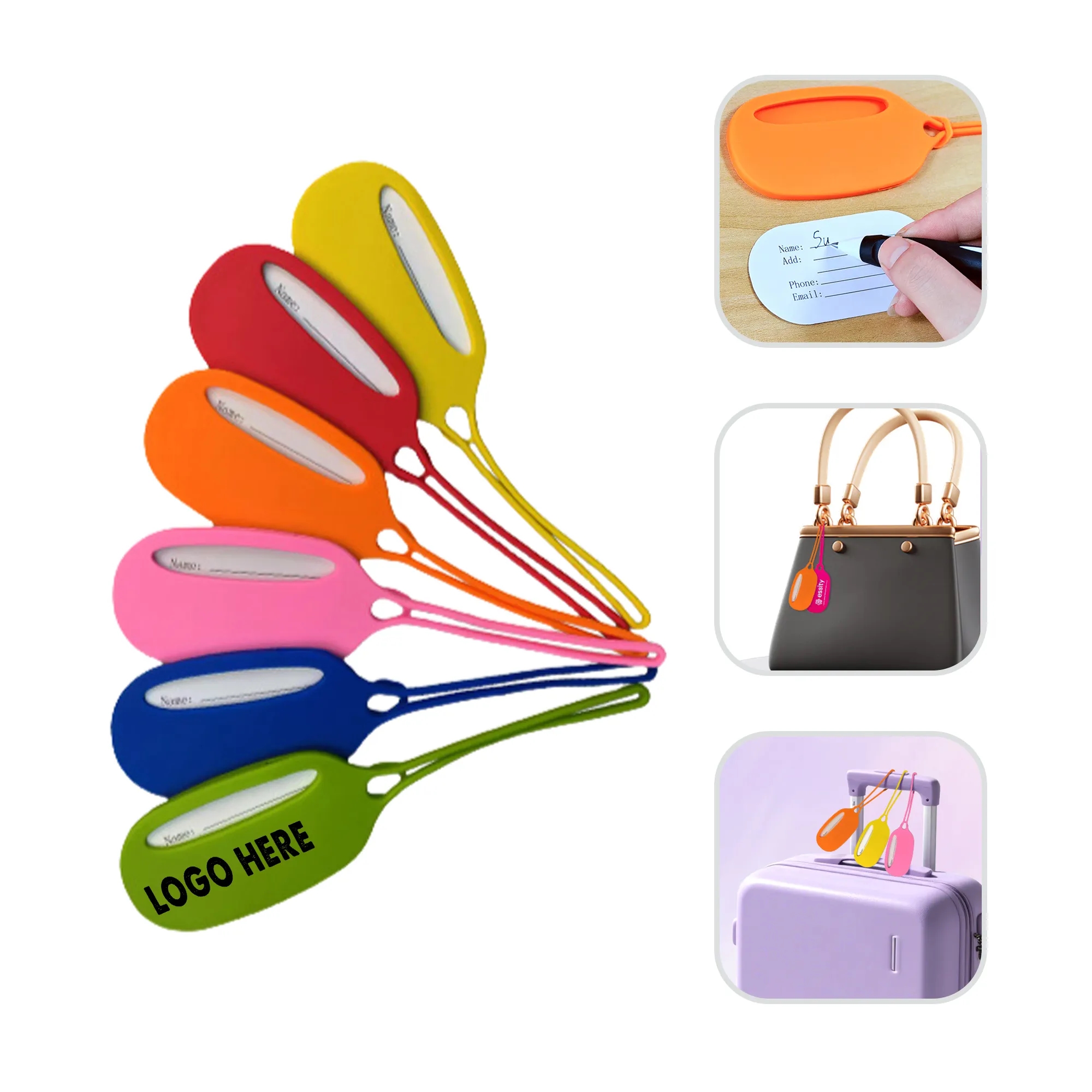 Silicon Suitcase label