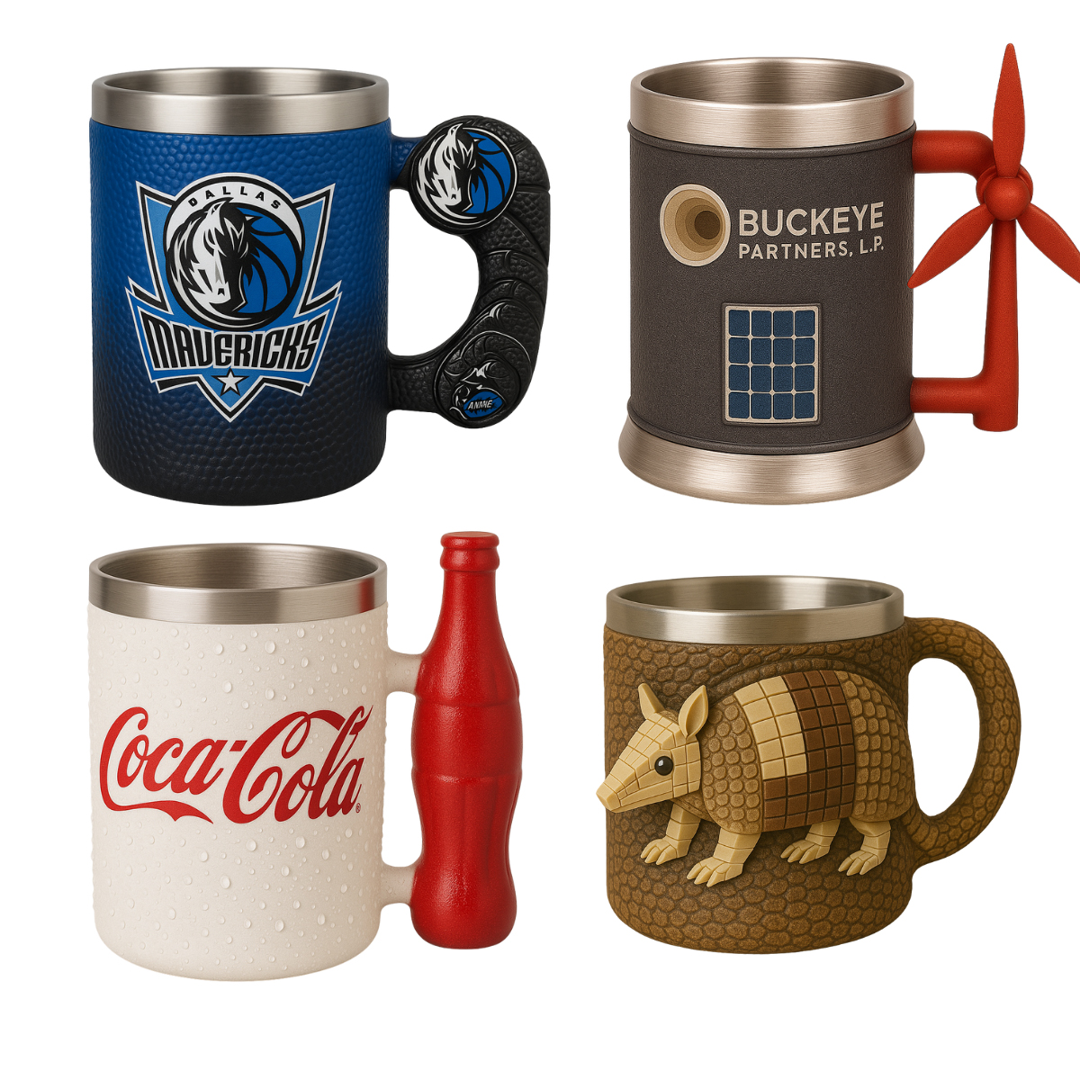 EpicMug Customizable Resin Molded Exterior Mug - Stainless Steel 450ML 41