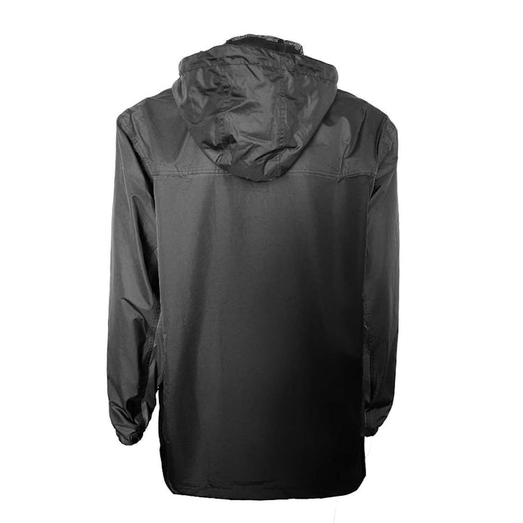 Men's Waterproof Full Zip Raincoats - Size Medium Black 3