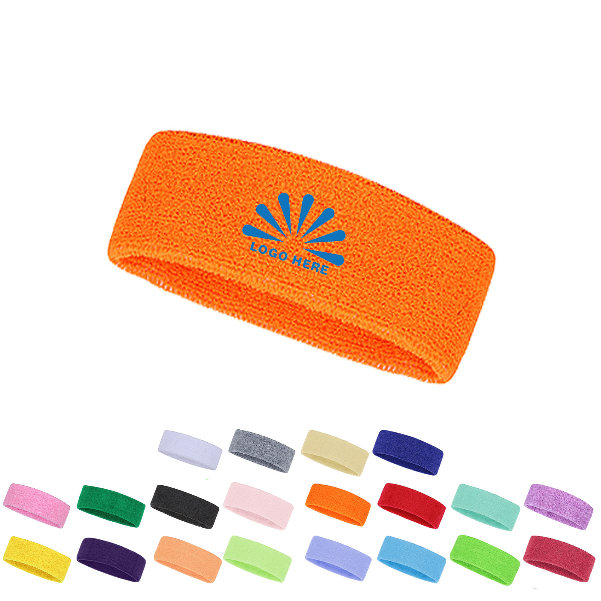 Breathable Stretch Sports Headband MOQ 20 3