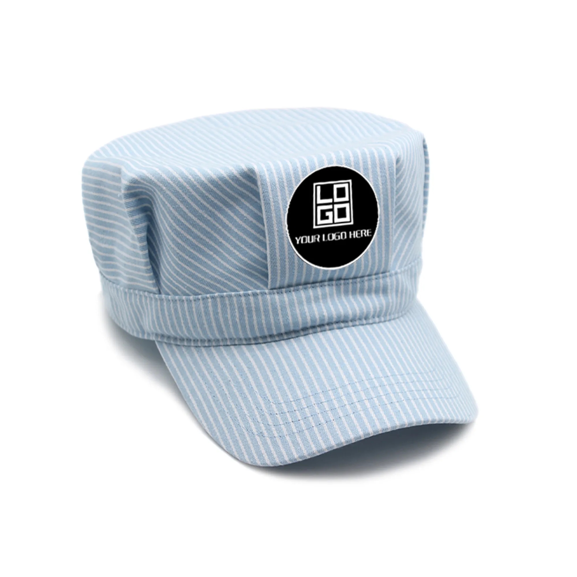 Train Engineer's Flat Top Hat 6