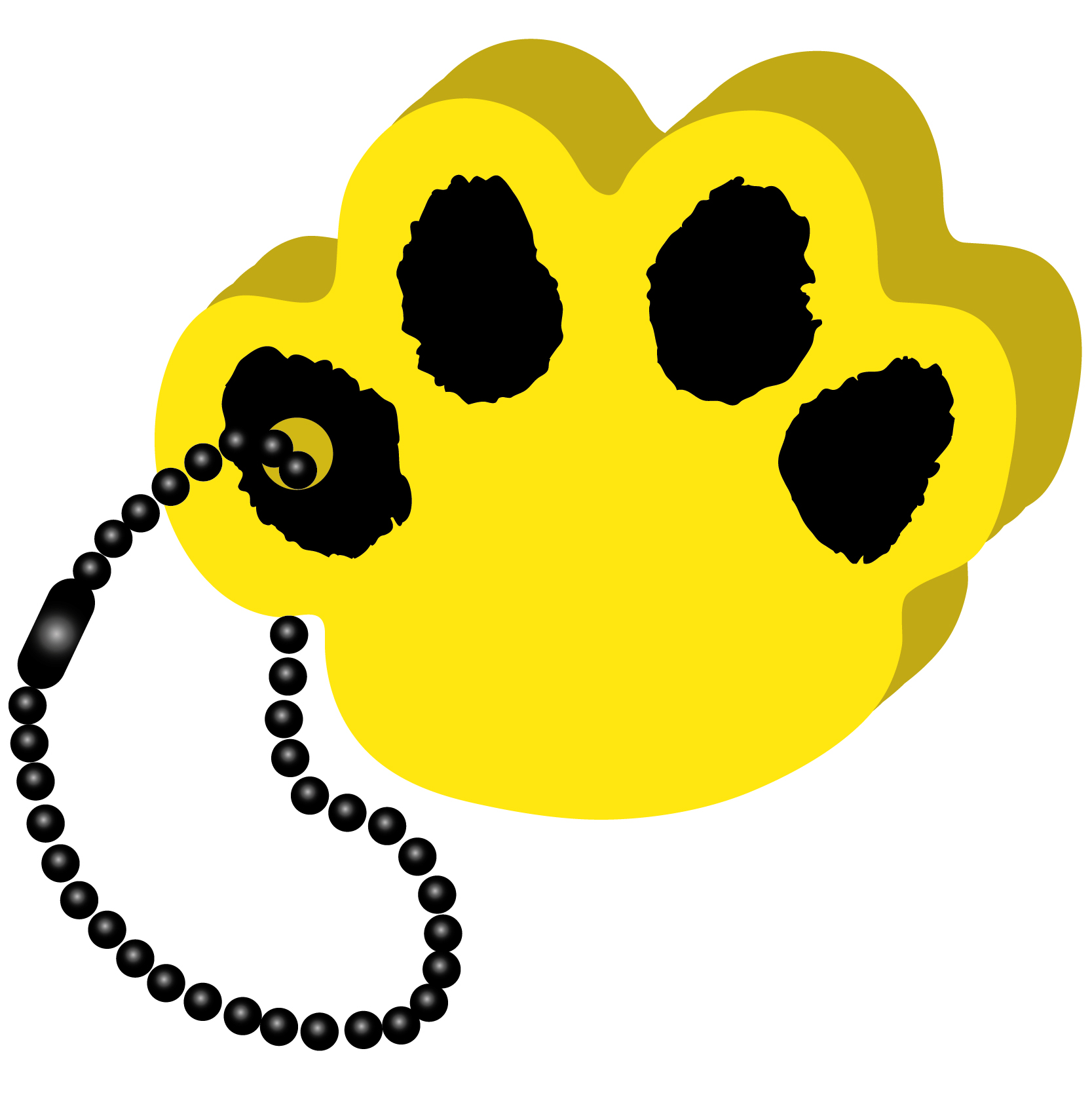 Paw Key Tag 38