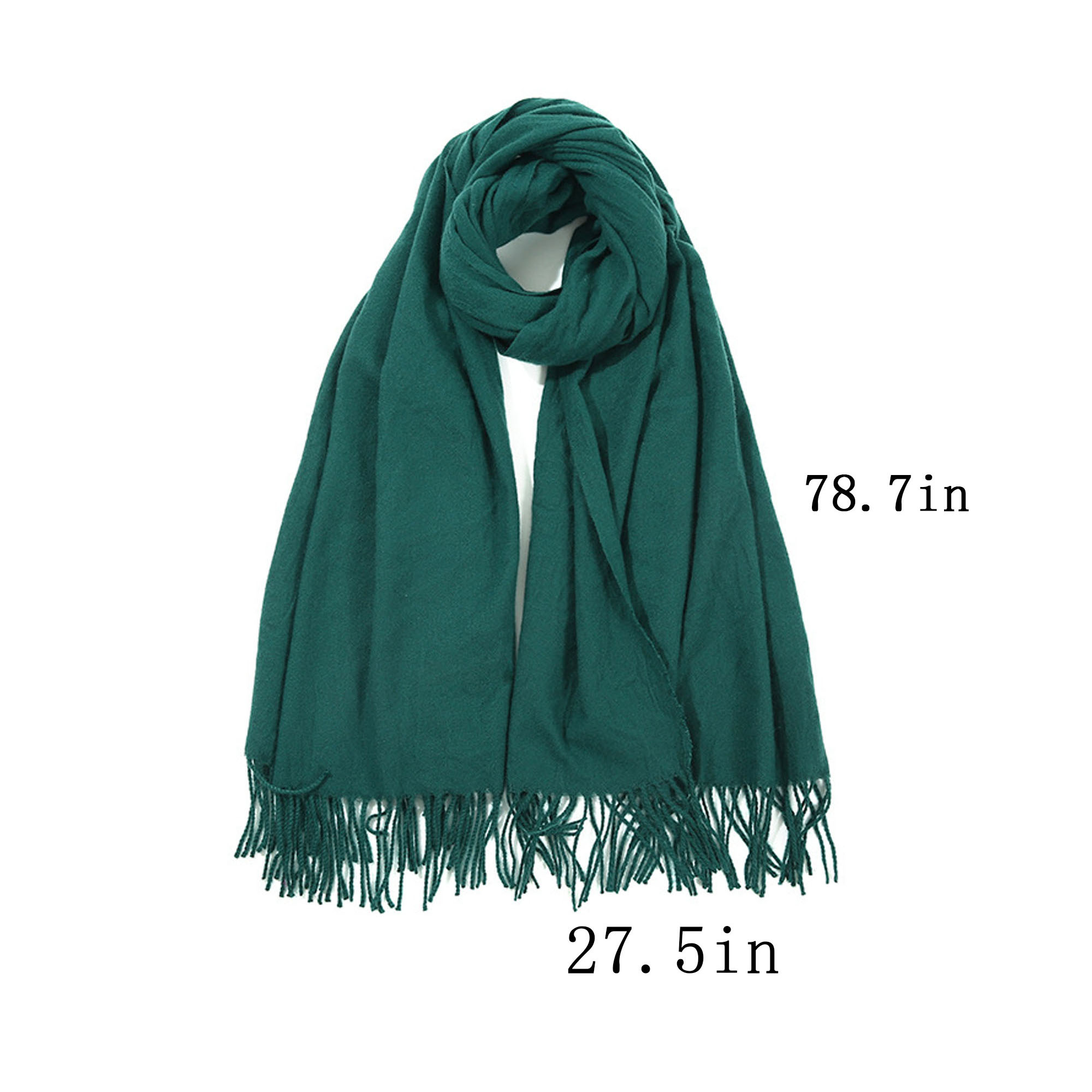 Cozy Long Scarf for Winter Warmth 6