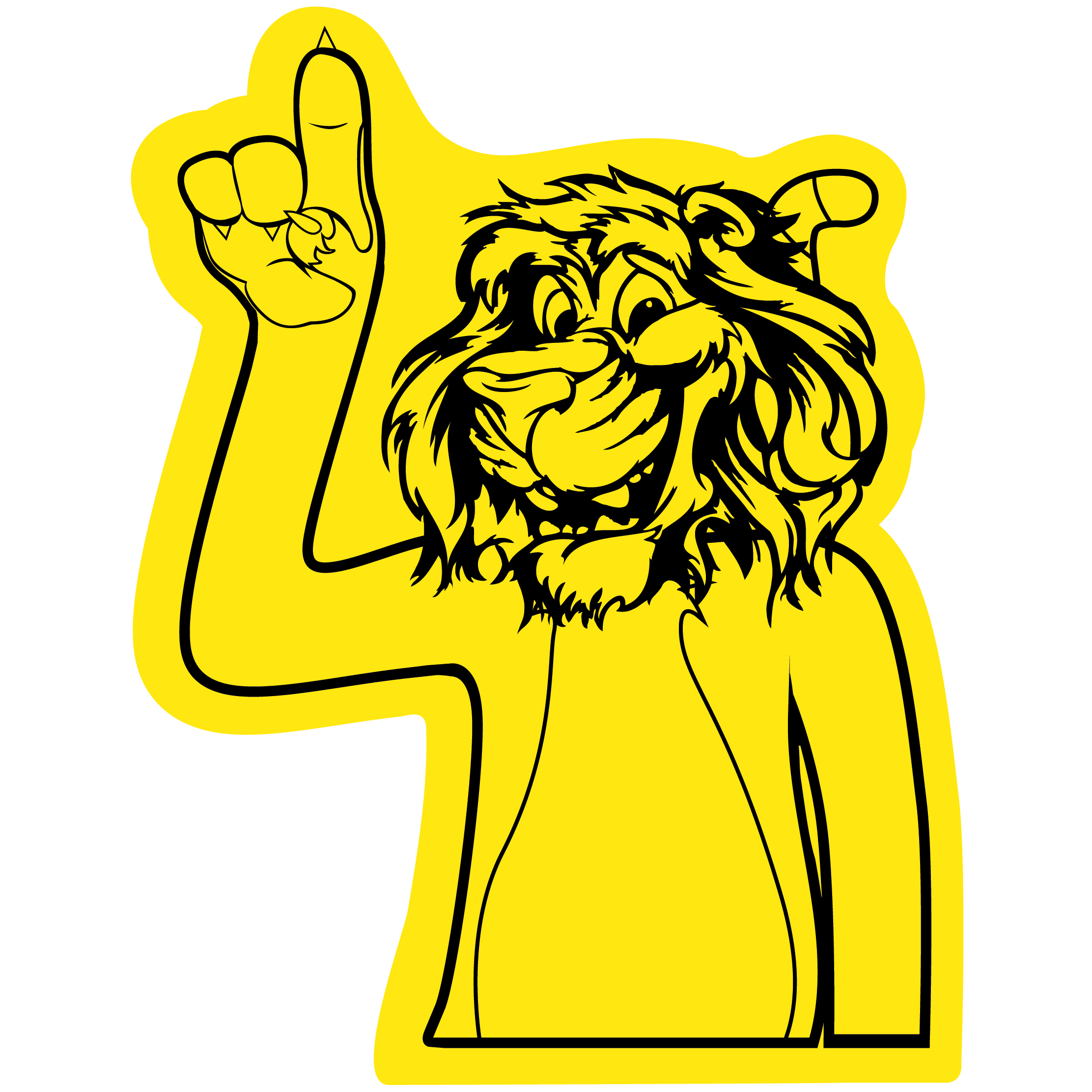 Cat Cheering Mitt 50