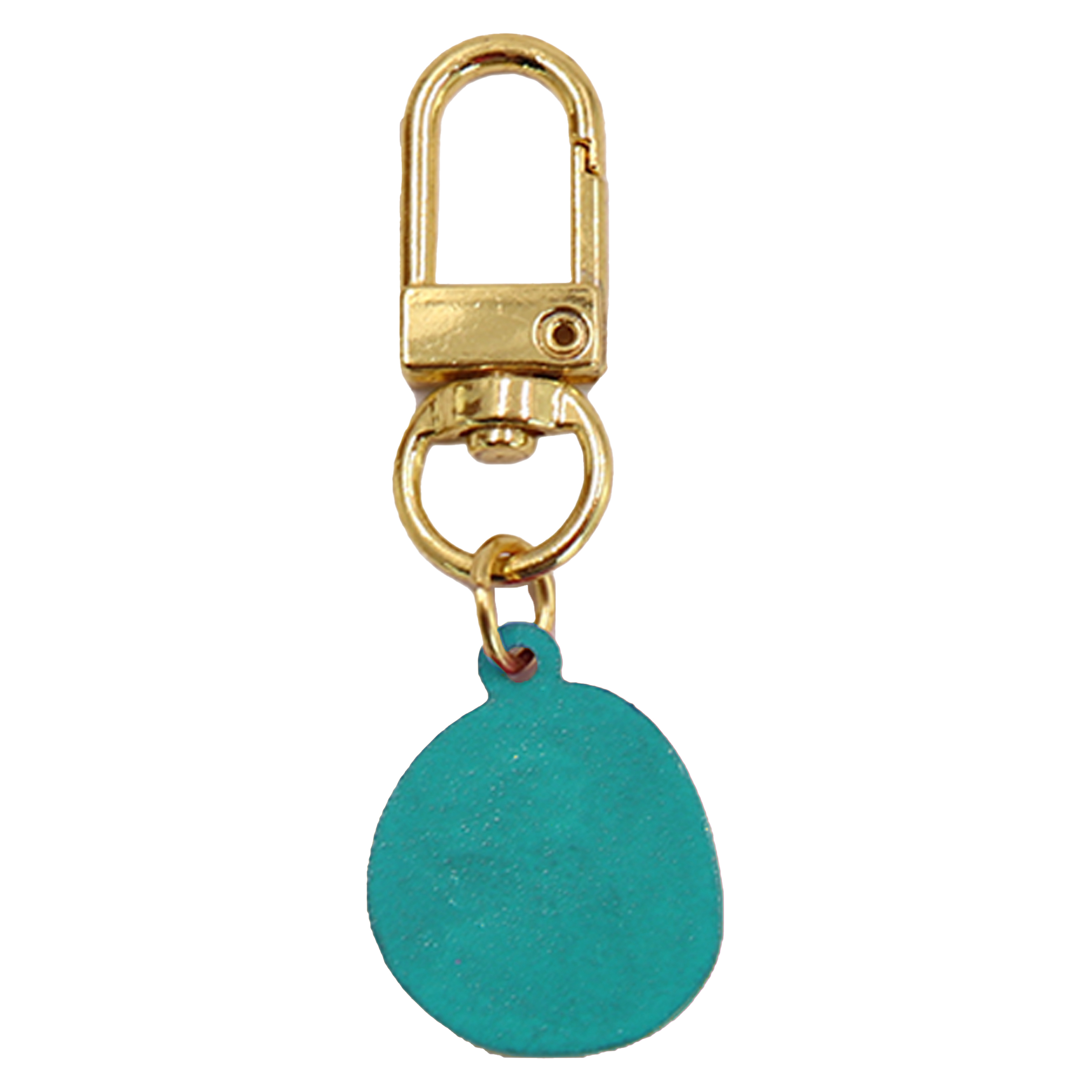 Alloy Pendant Keychain with Metal Clip 17