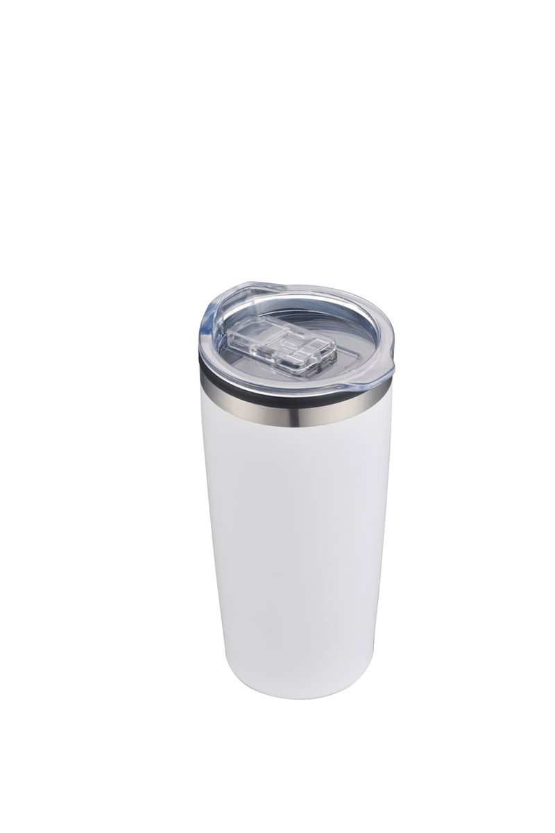 Endura 20 oz White Double Wall Tumbler 4
