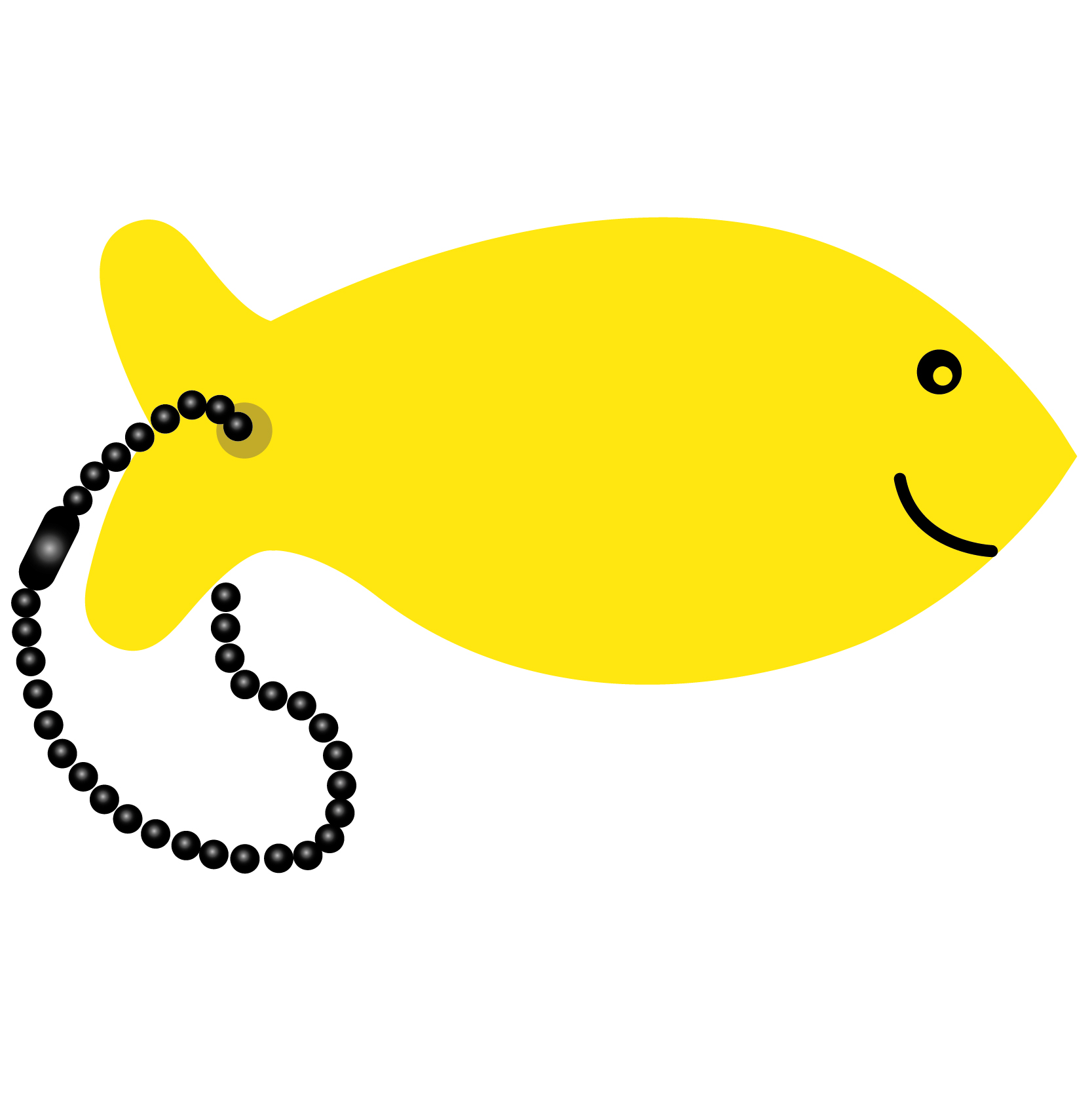 Fish Key Tag 38