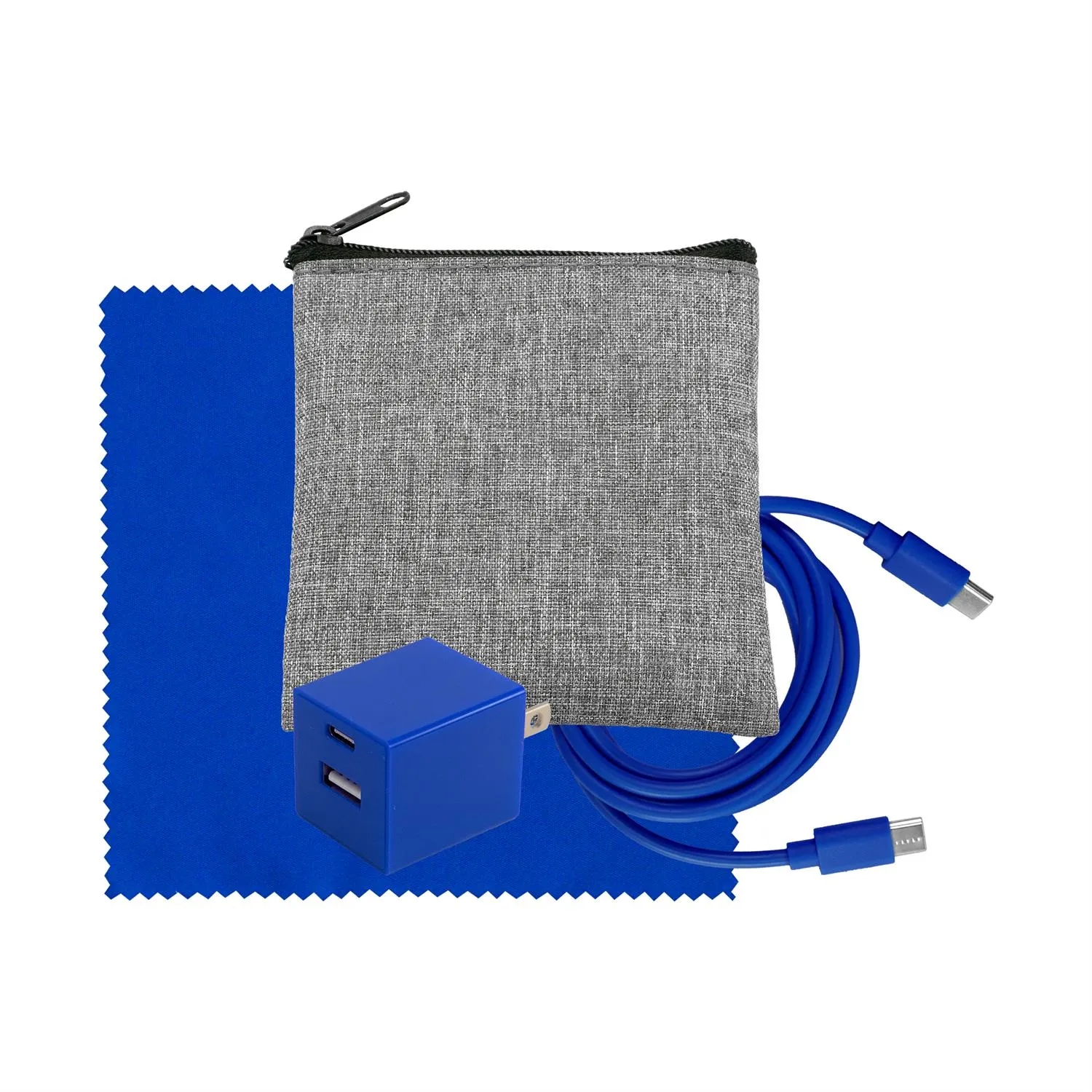 Recycled A+C to C Cable, Wall & Cloth Set 5