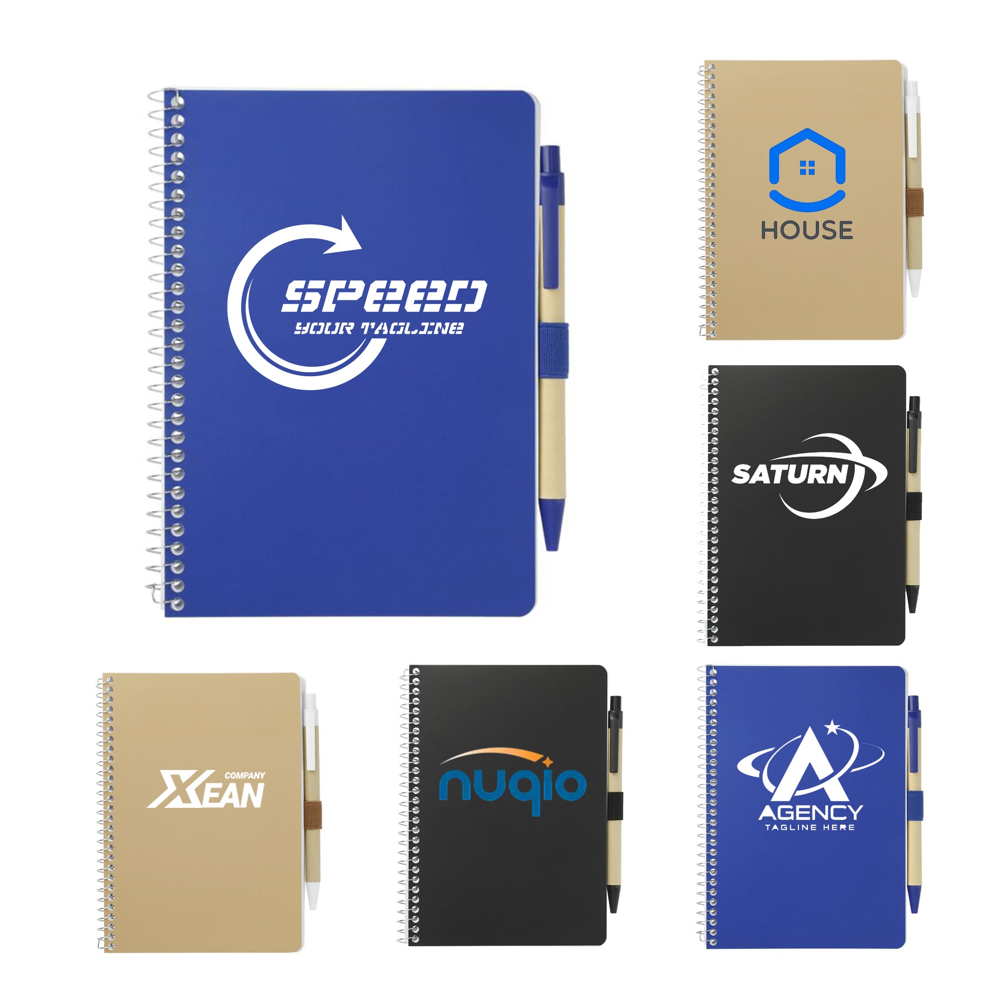 Recycled Journal With Matching Pen
