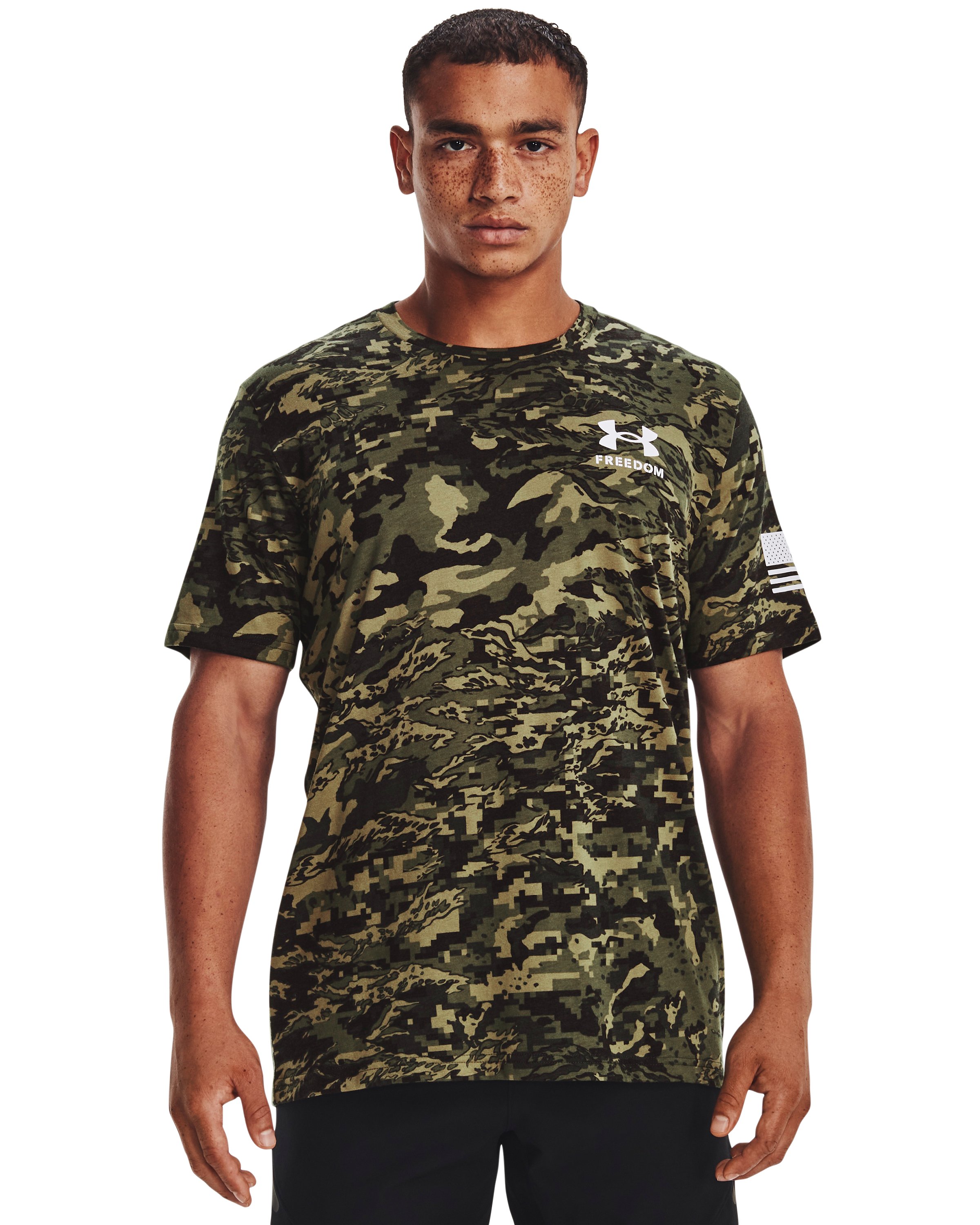 Men's UA Freedom Camo T-Shirt 7