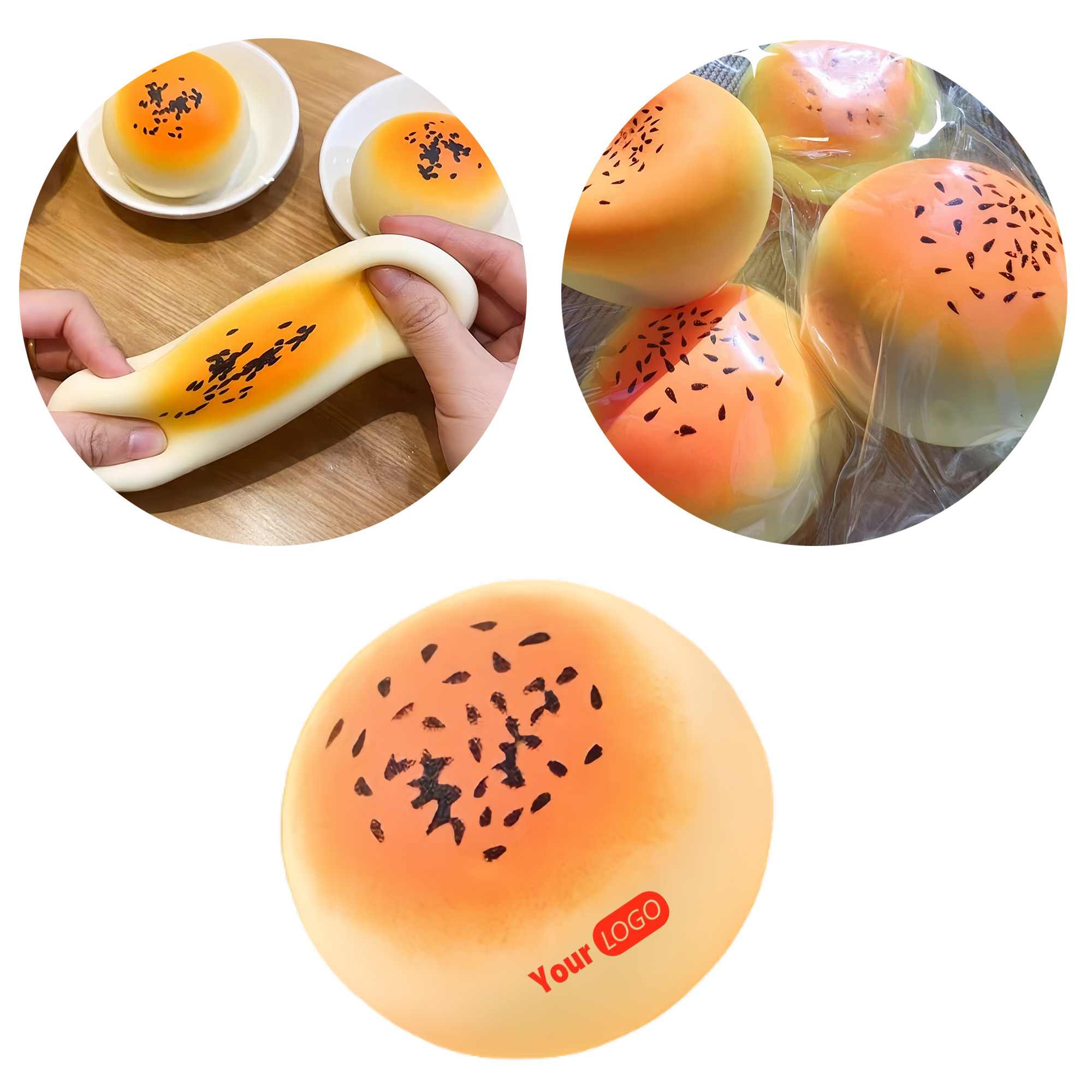 Simulation Food Bread Stress Relief Squeeze Toy 12