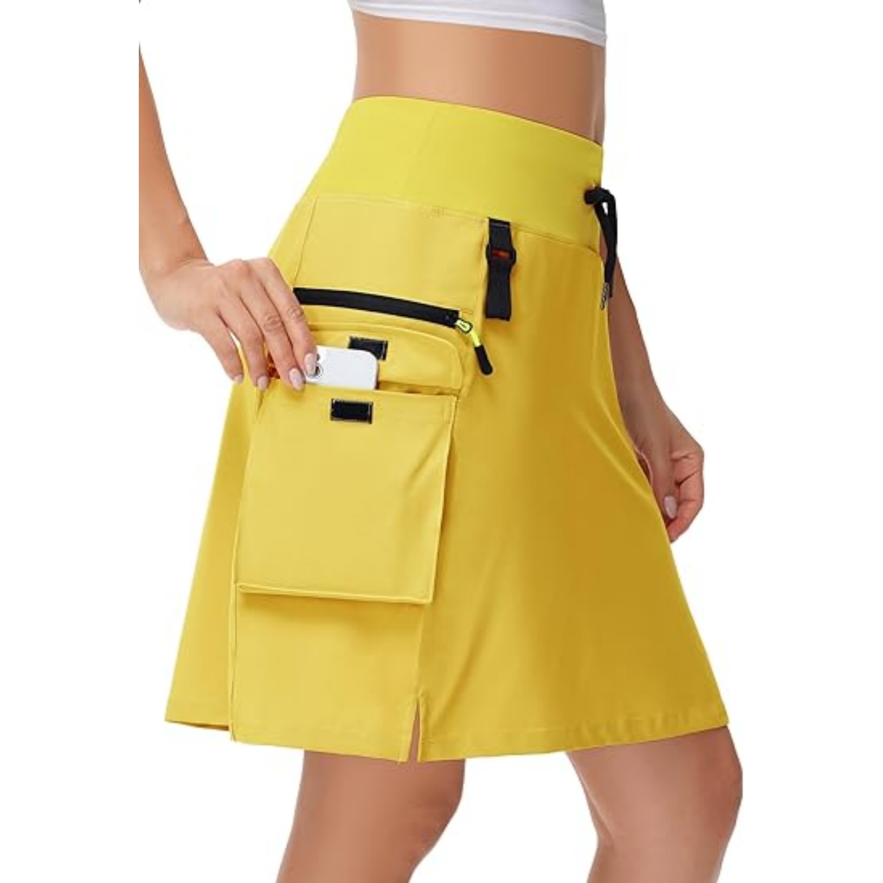 Women's Hiking Cargo Skorts Skirt 36