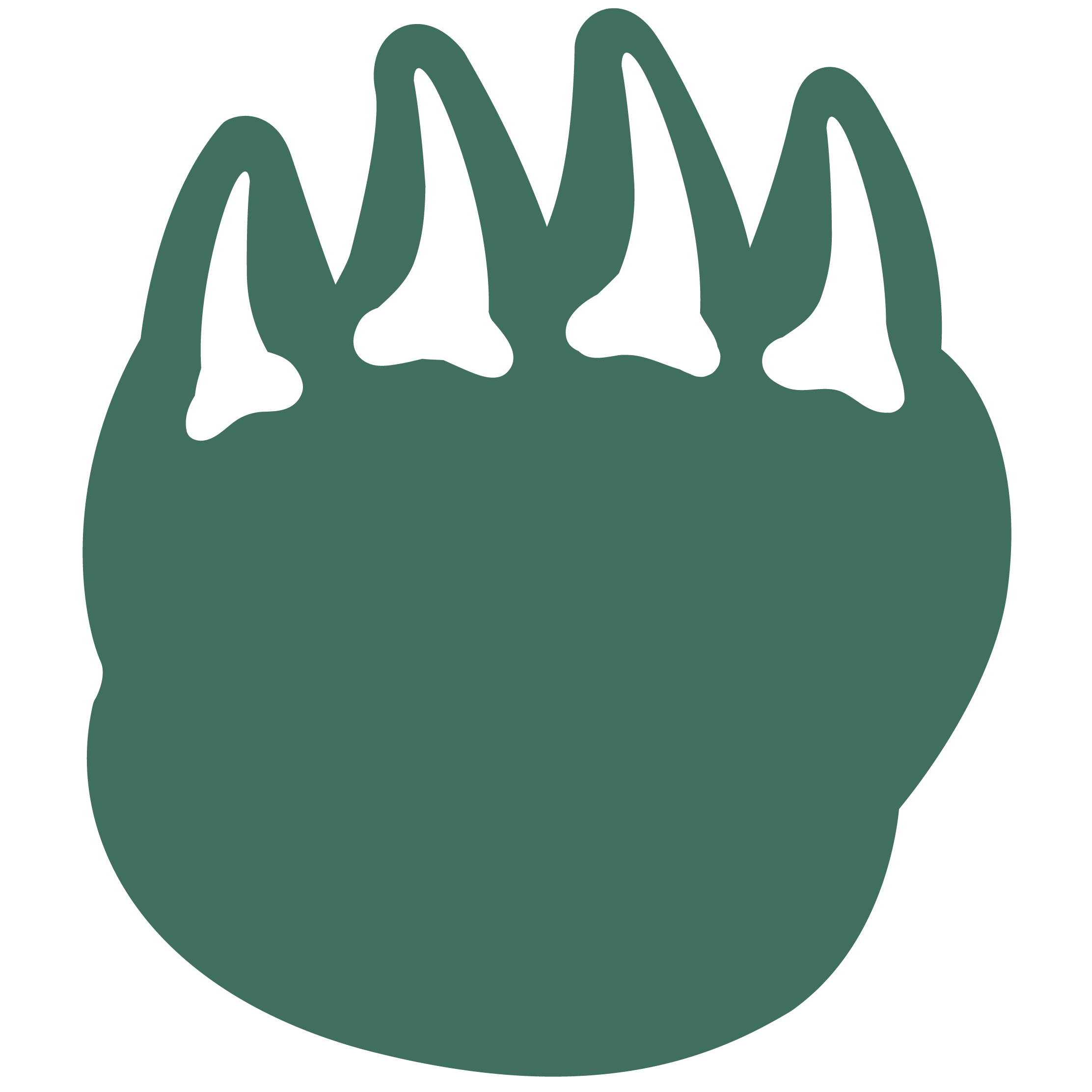 Foam Dragon Claw Mitt 72
