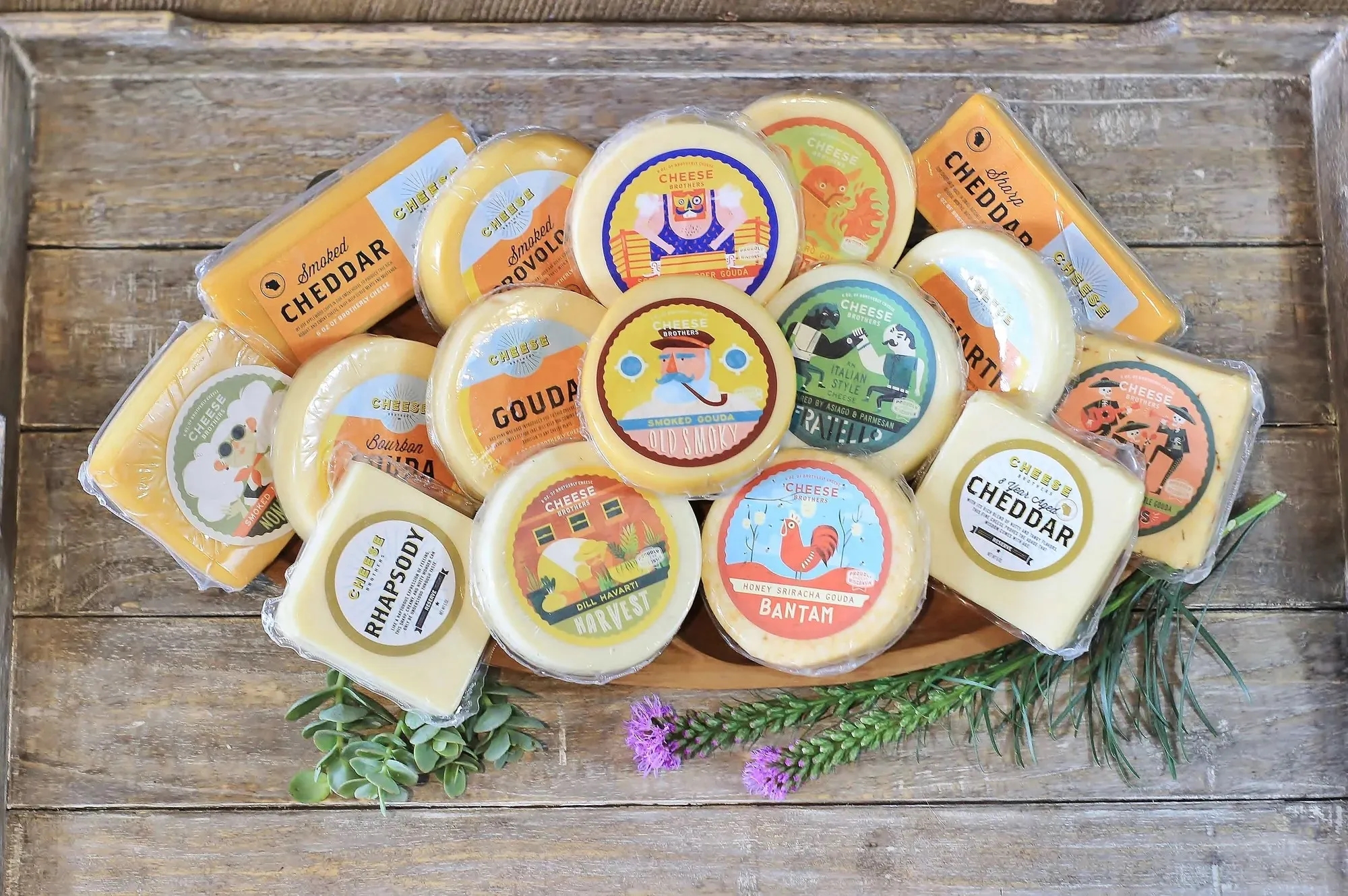 Cheese Bros. Ultimate Wisconsin Assortment Gift Box 7