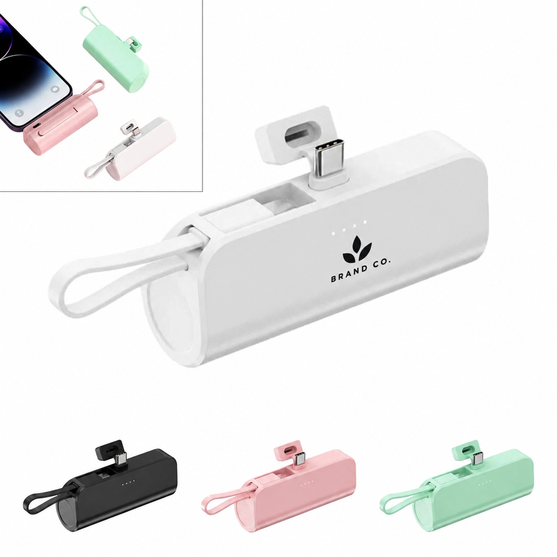 5000mAh Mini Capsule Portable Charger