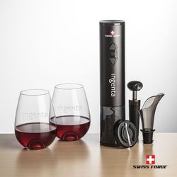 Swiss Force Opener and Edderton Stemless Wine