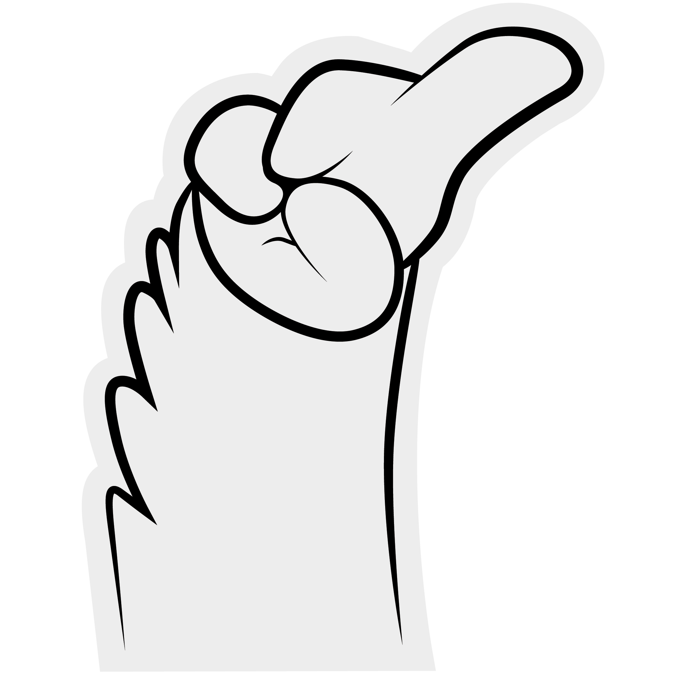 #1 Mascot Hand 69