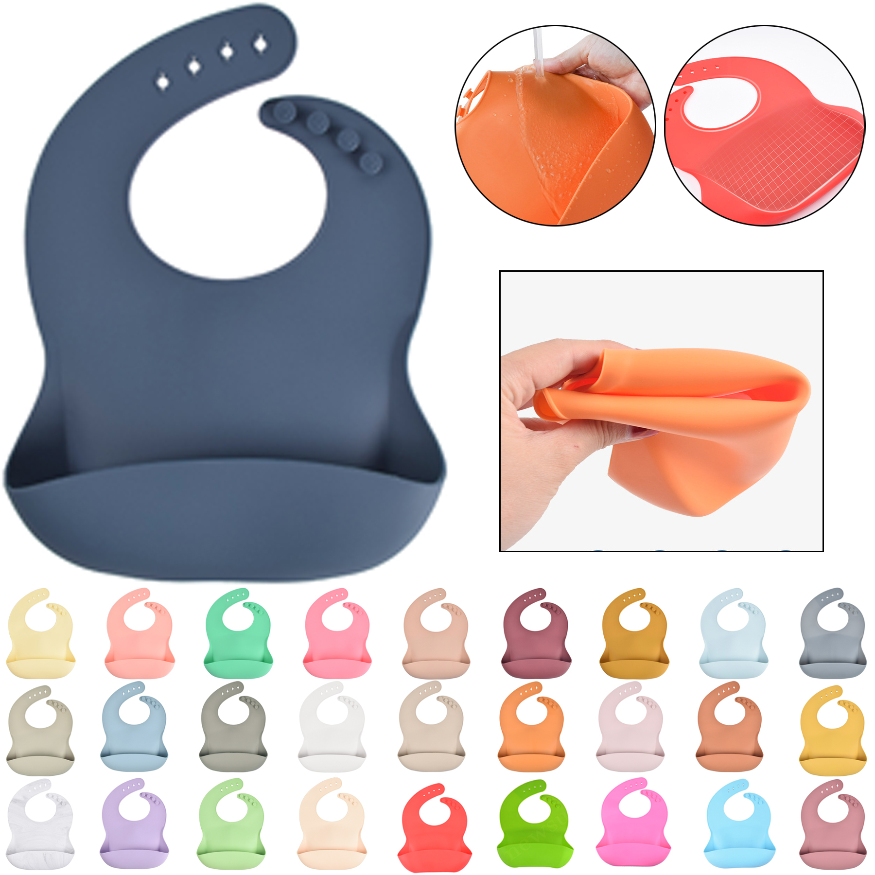 Silicone Bibs for Babies 5