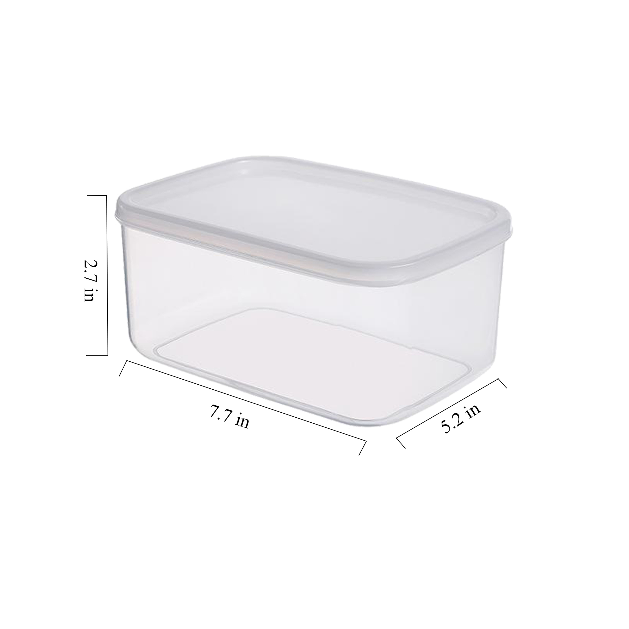 Clear Food Storage Boxes 5