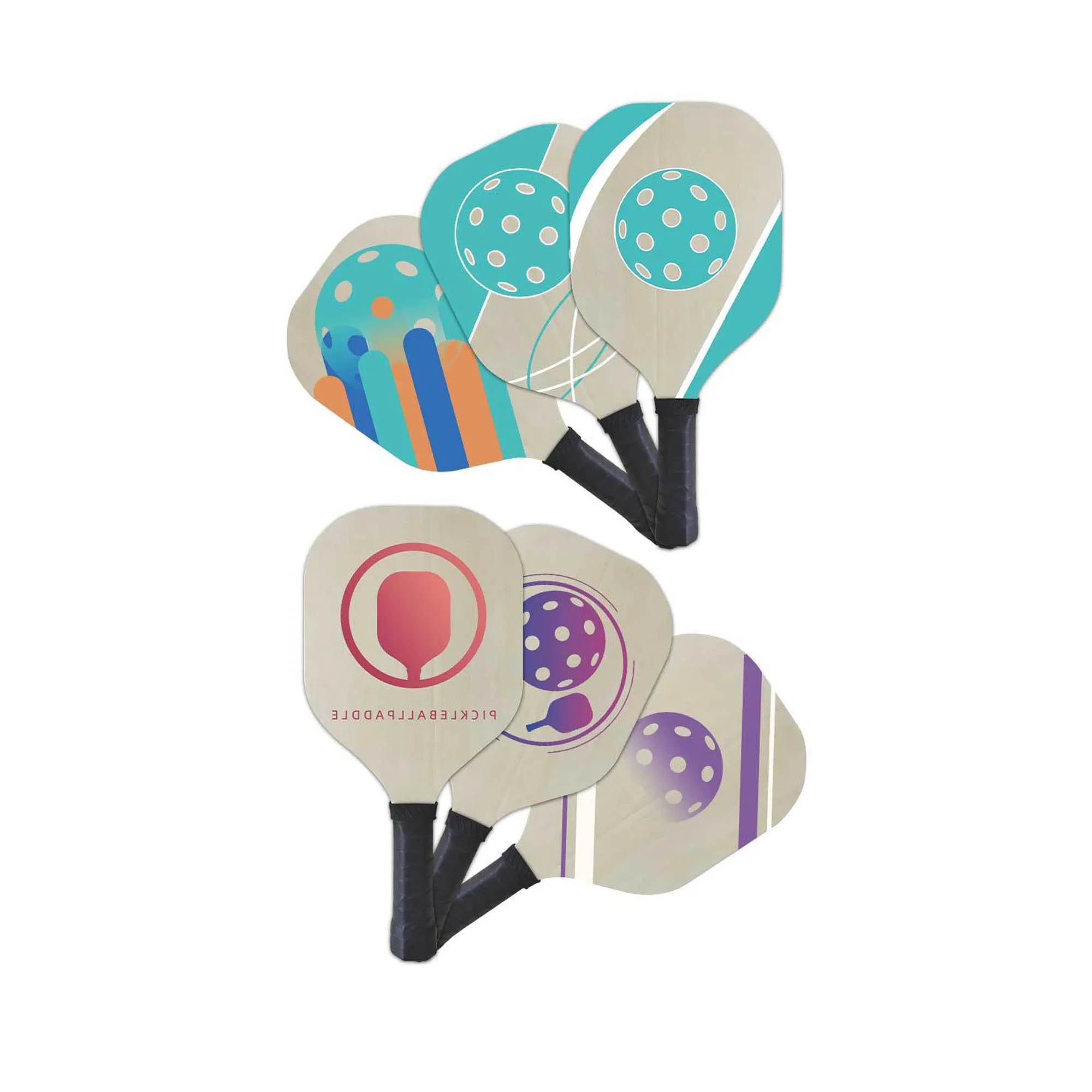 Wooden Pickleball Racket 12