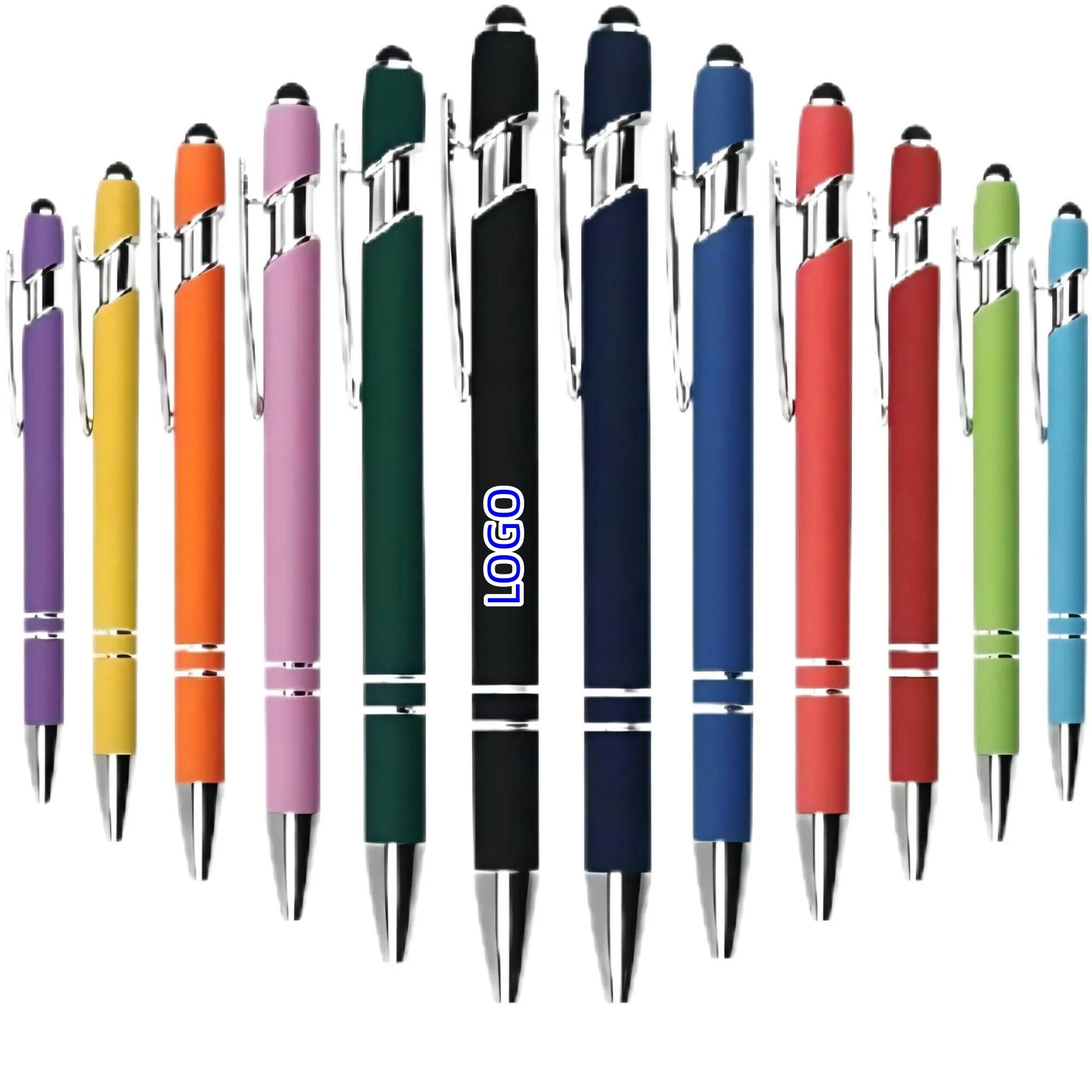 2 in 1 Stylish  Screen Touch Stylus MOQ100PCS 5